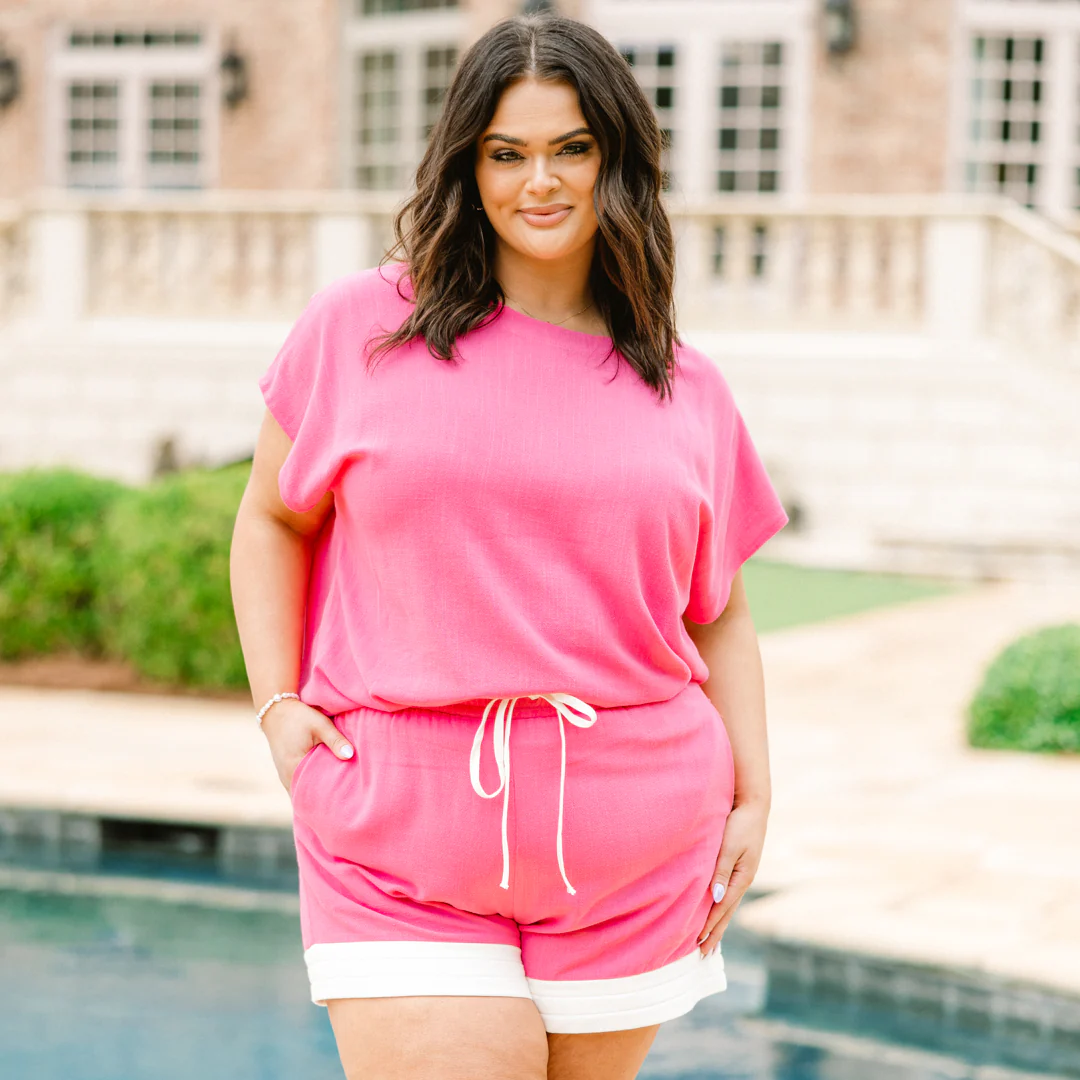 Limitless Time Shorts, Pink - Giverhouse