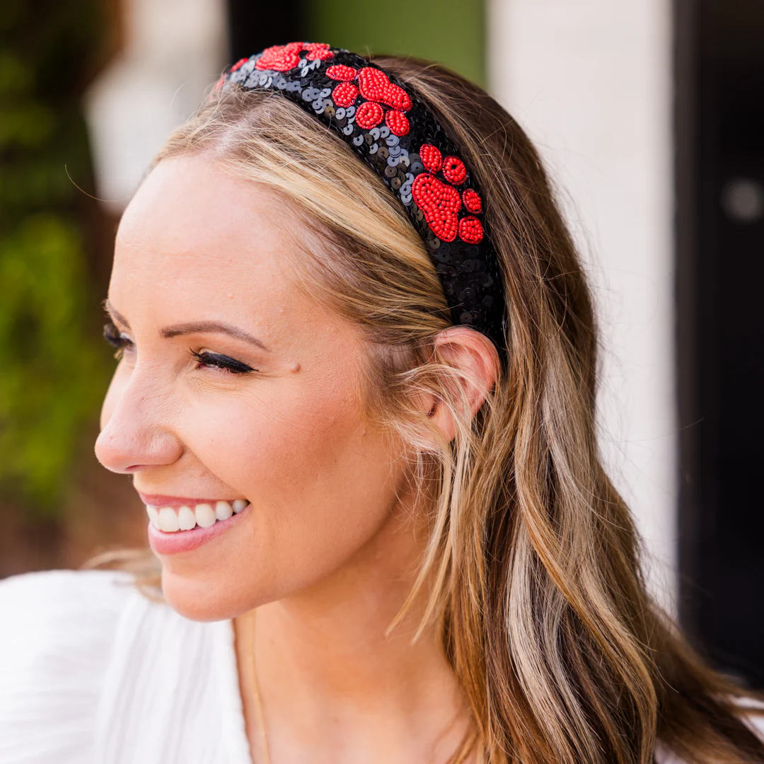 Paws In The Air Headband, Black - Giverhouse