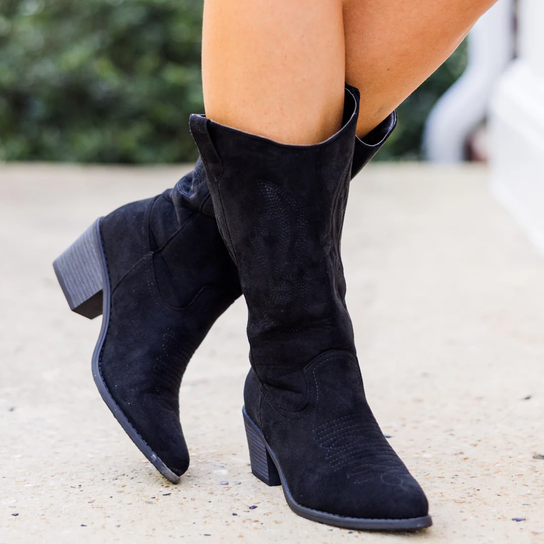 Sole Of Their Own Boots, Black - Giverhouse