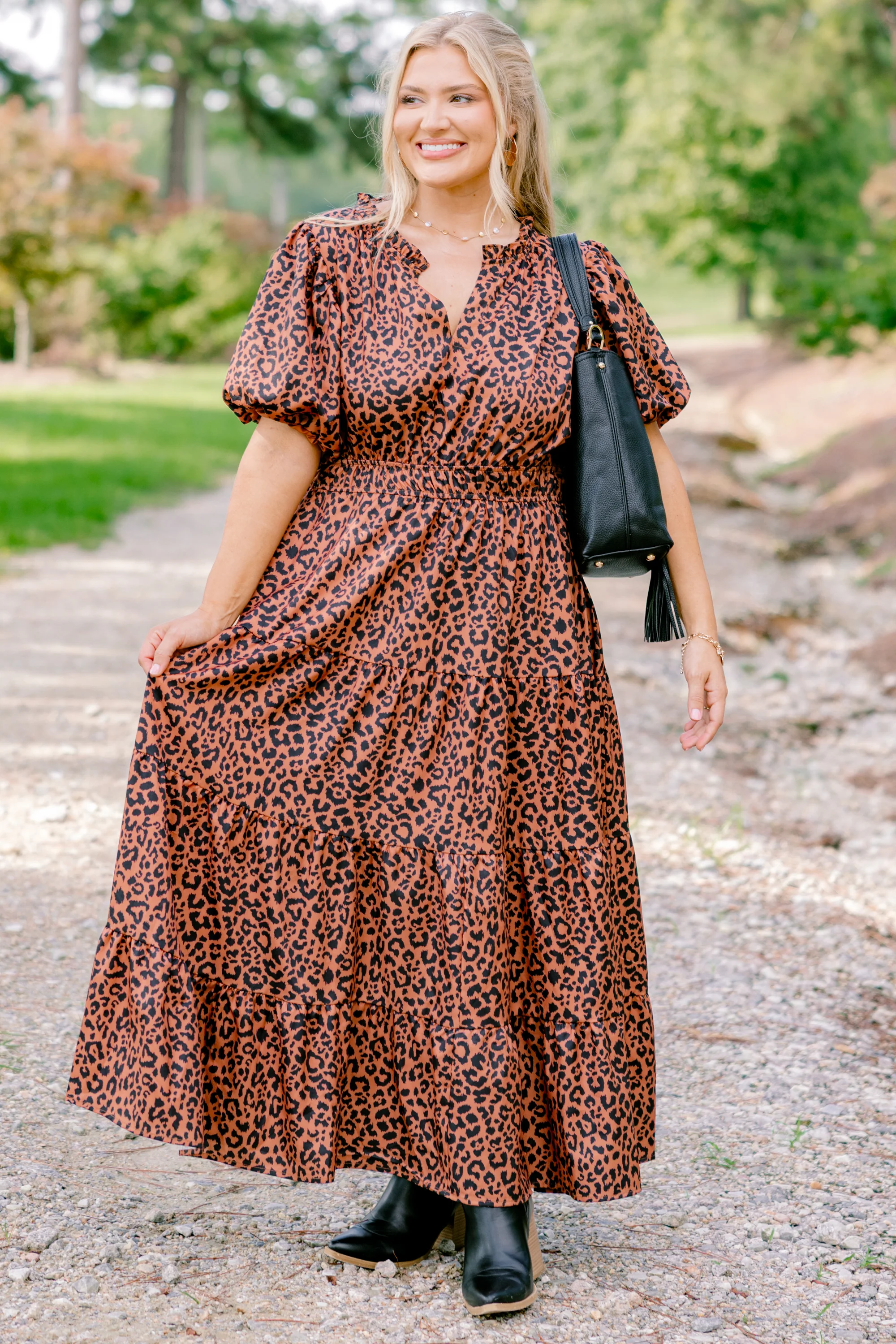 Everything I Love Dress, Leopard - Giverhouse