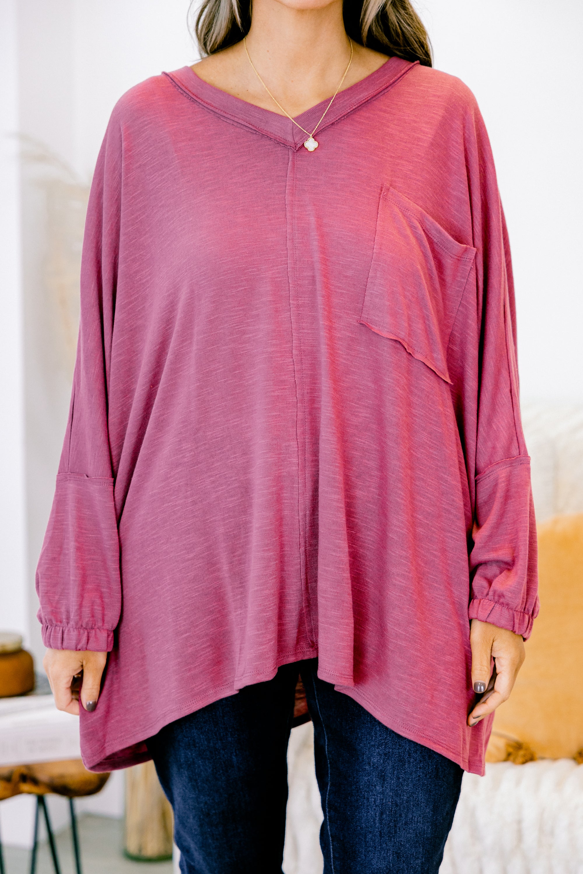 Say The Words Top, Autumn Rose - Giverhouse