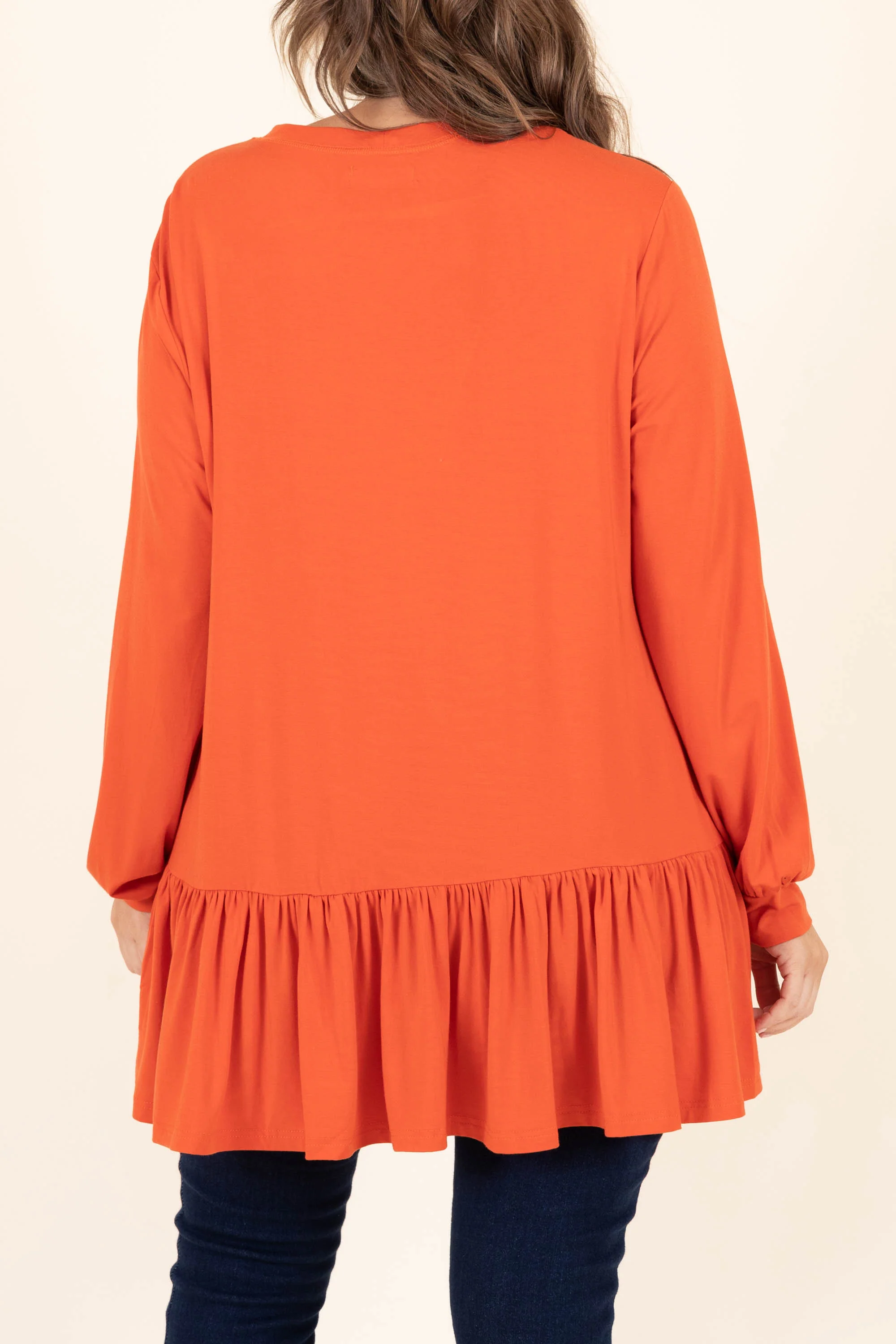 All The Emotions Tunic, Rust - Giverhouse