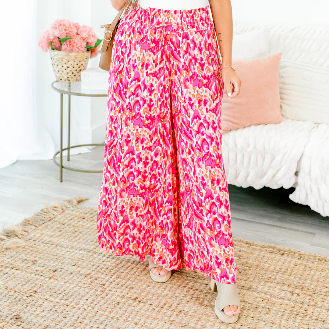 Milan Bound Pants, Magenta Mix - Giverhouse