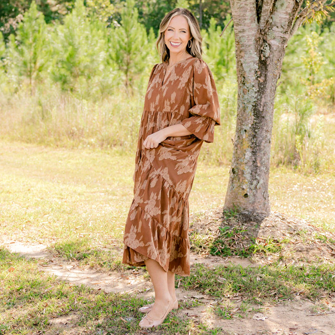 Love You So Dress, Rust - Giverhouse