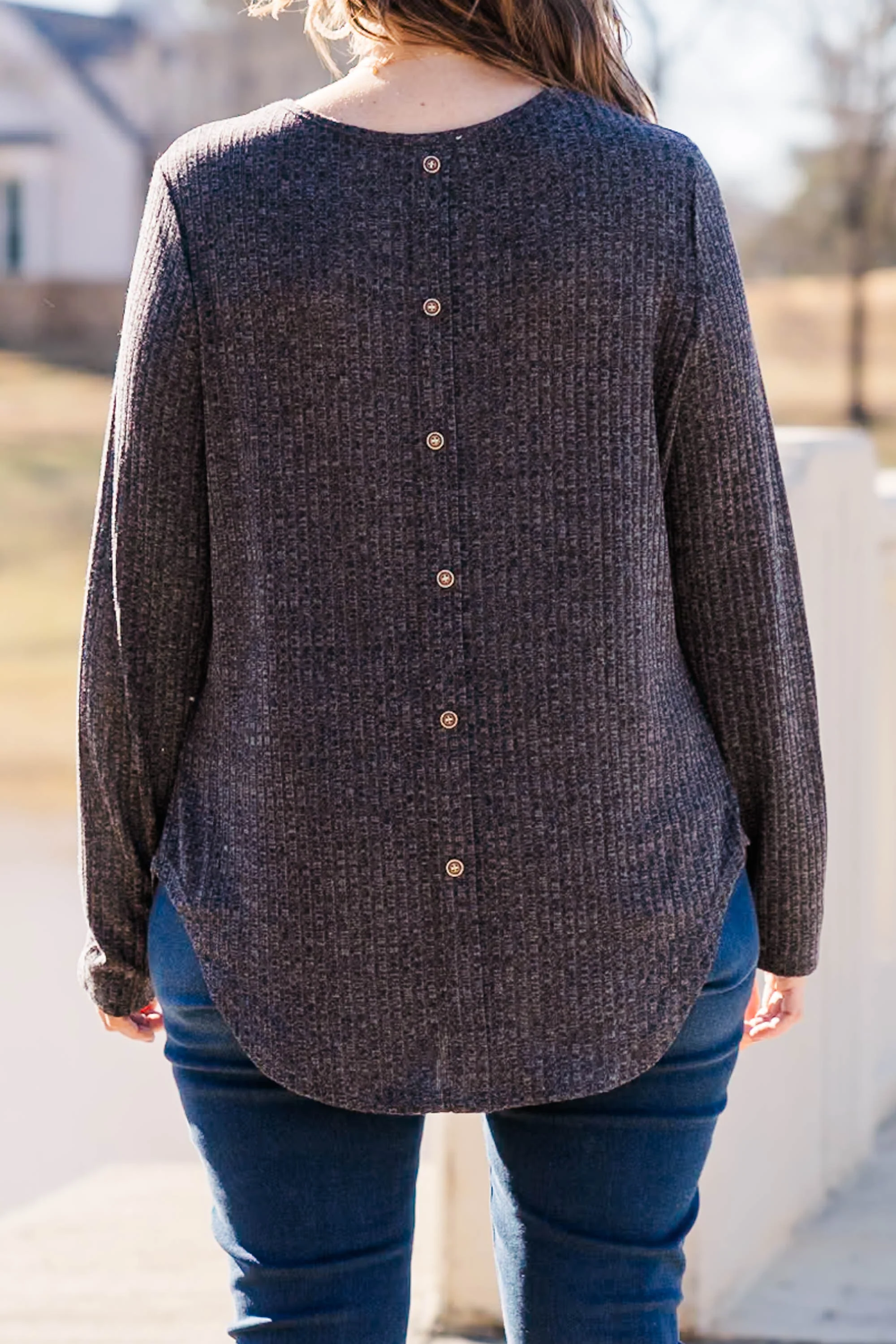 Loving Me Top, Charcoal - Giverhouse