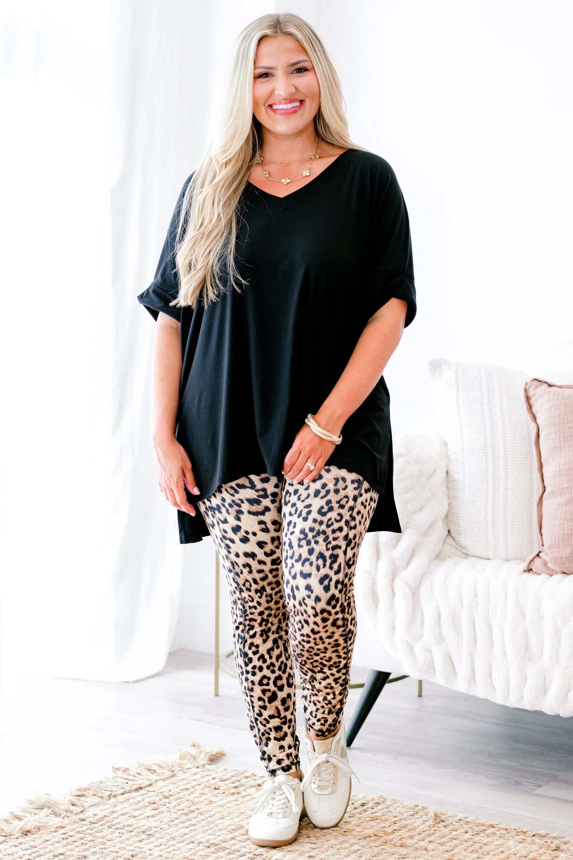 Fiercely On Point Leggings, Brown - Giverhouse