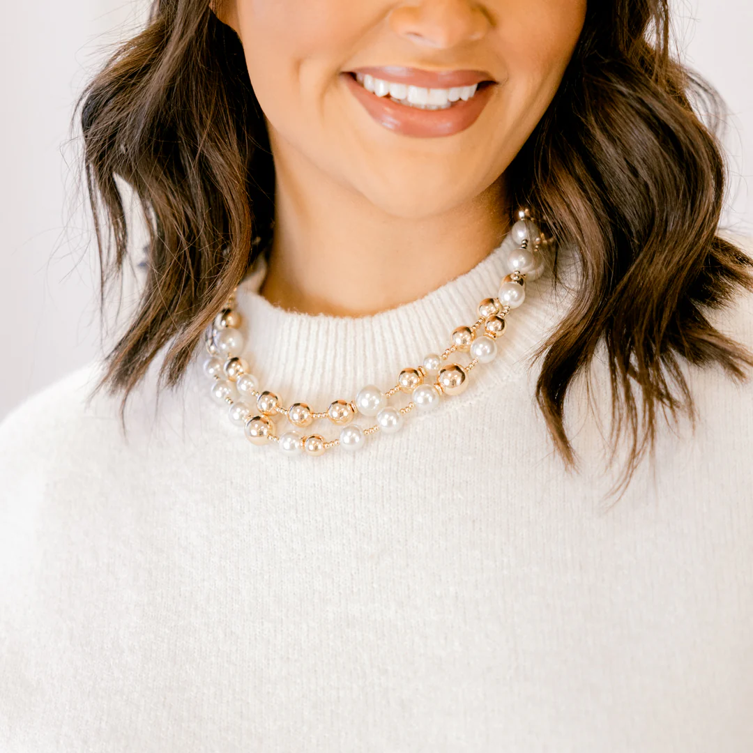 A Day Or Two Necklace, Gold - Giverhouse