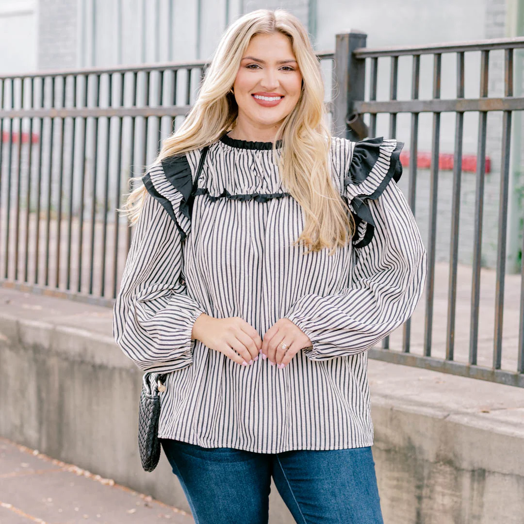 With My Love Top, Black - Giverhouse