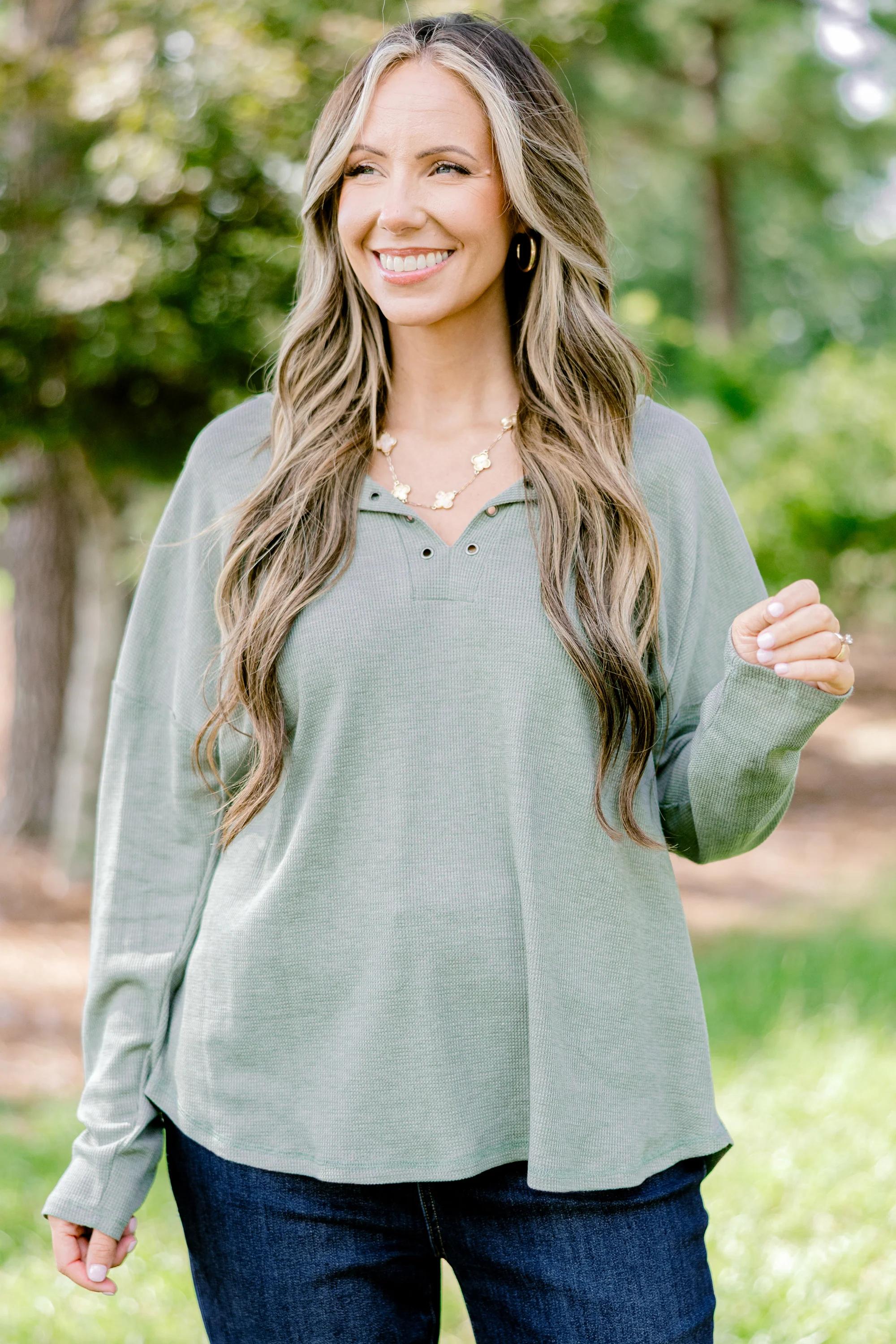 Loves It Top, Olive - Giverhouse