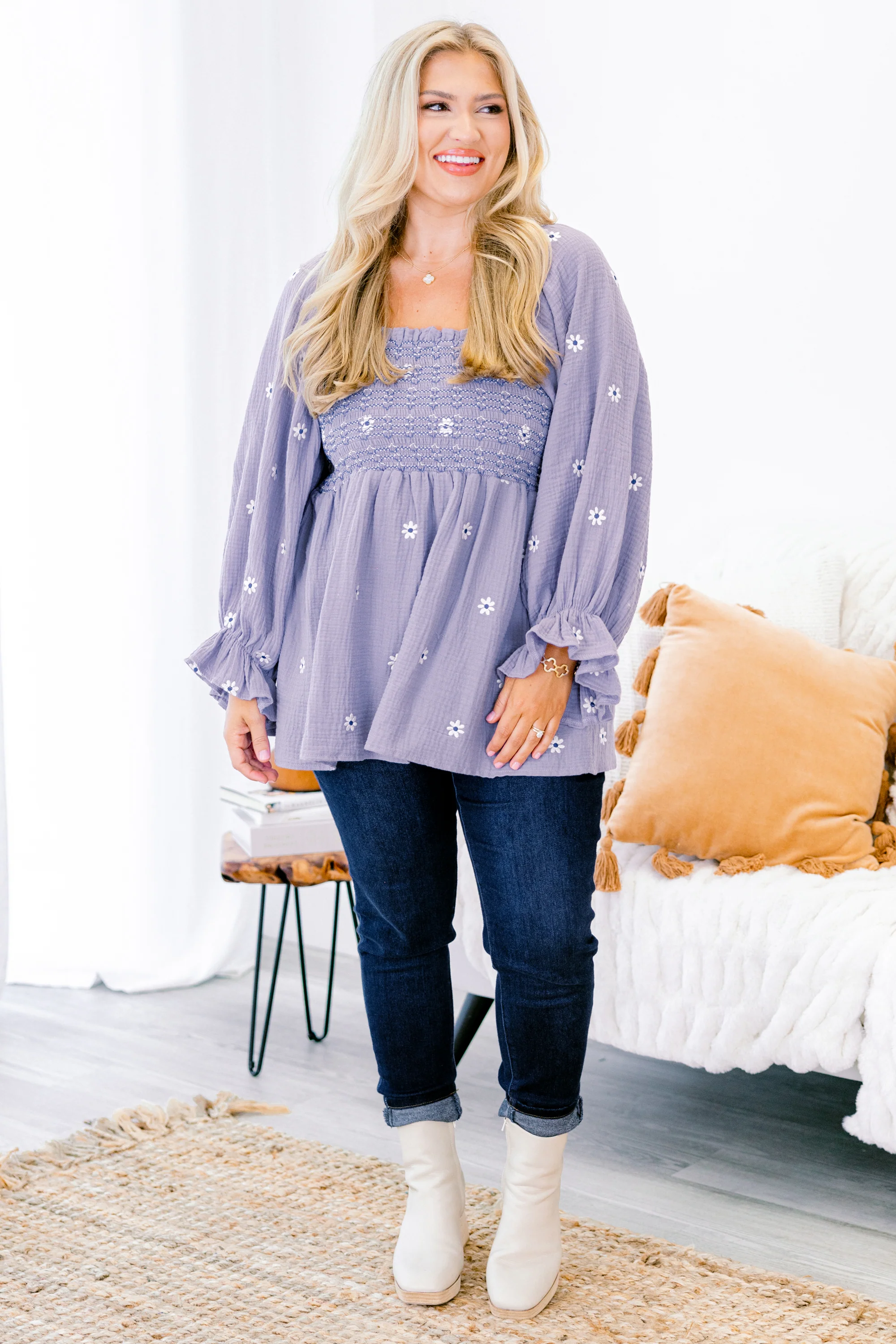 It's Gotta Be You Top, Dusty Purple - Giverhouse