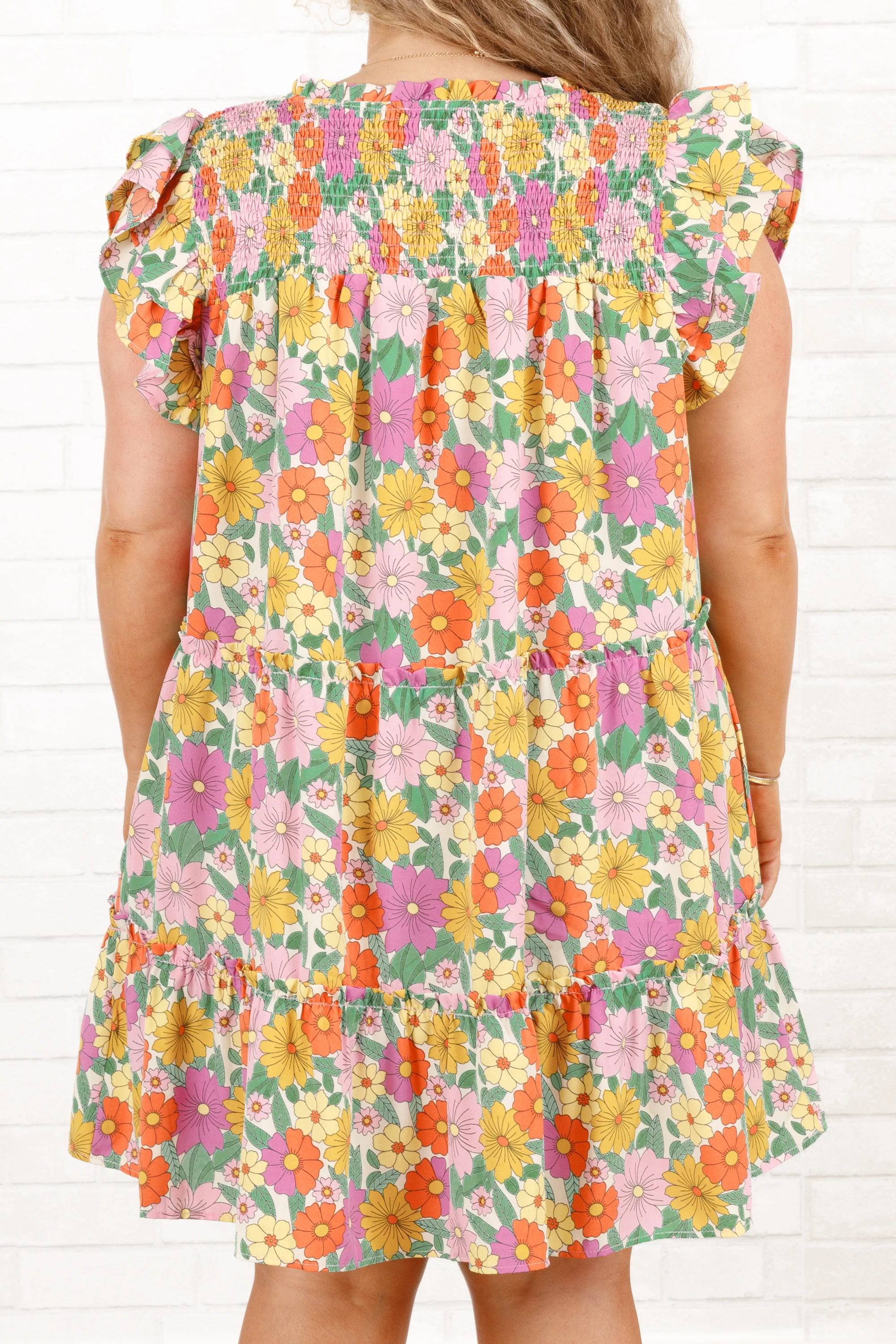 Is This Really Love Dress, Pink Mix - Giverhouse