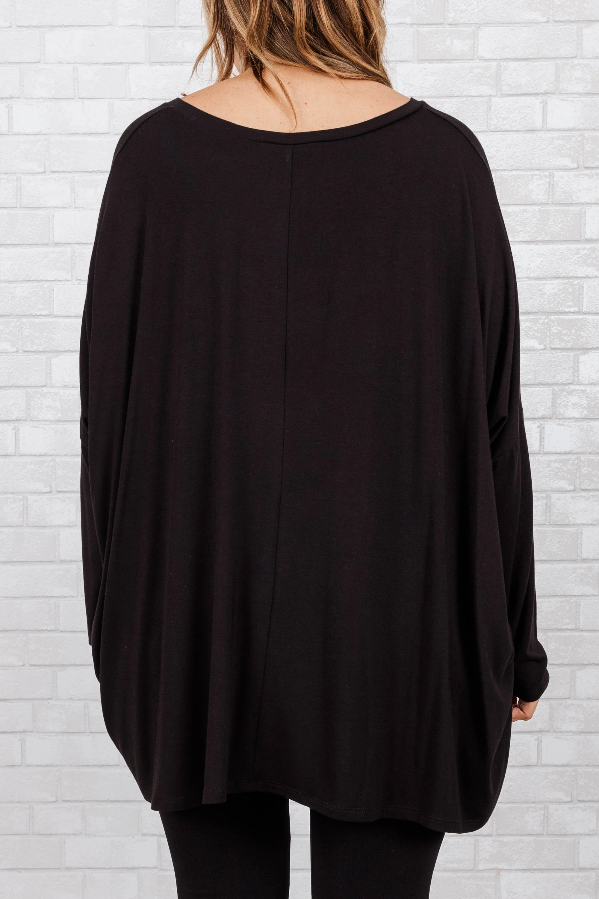 Call Me Today Top, Black - Giverhouse