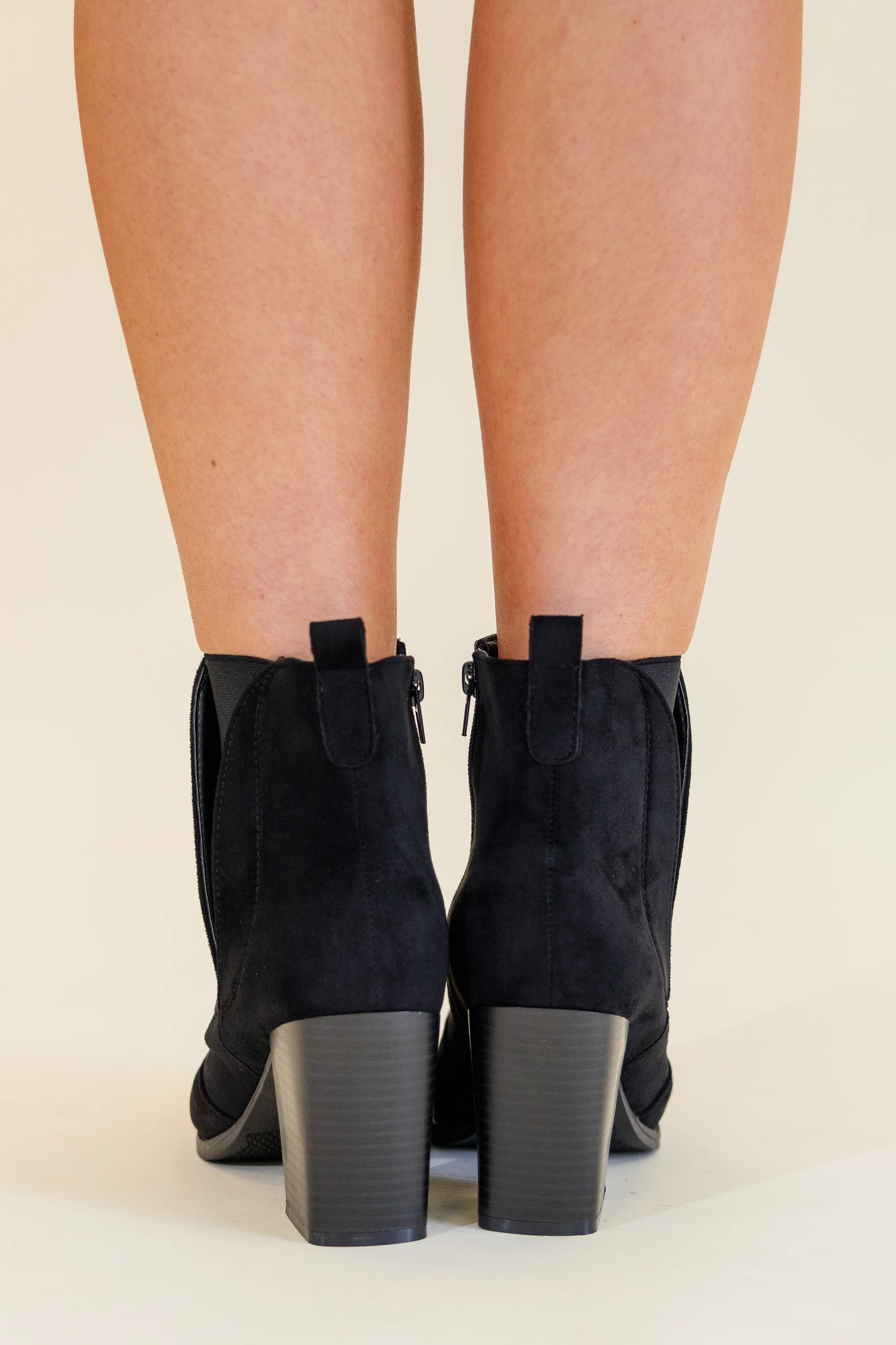 Basic Needs Booties, Black - Giverhouse