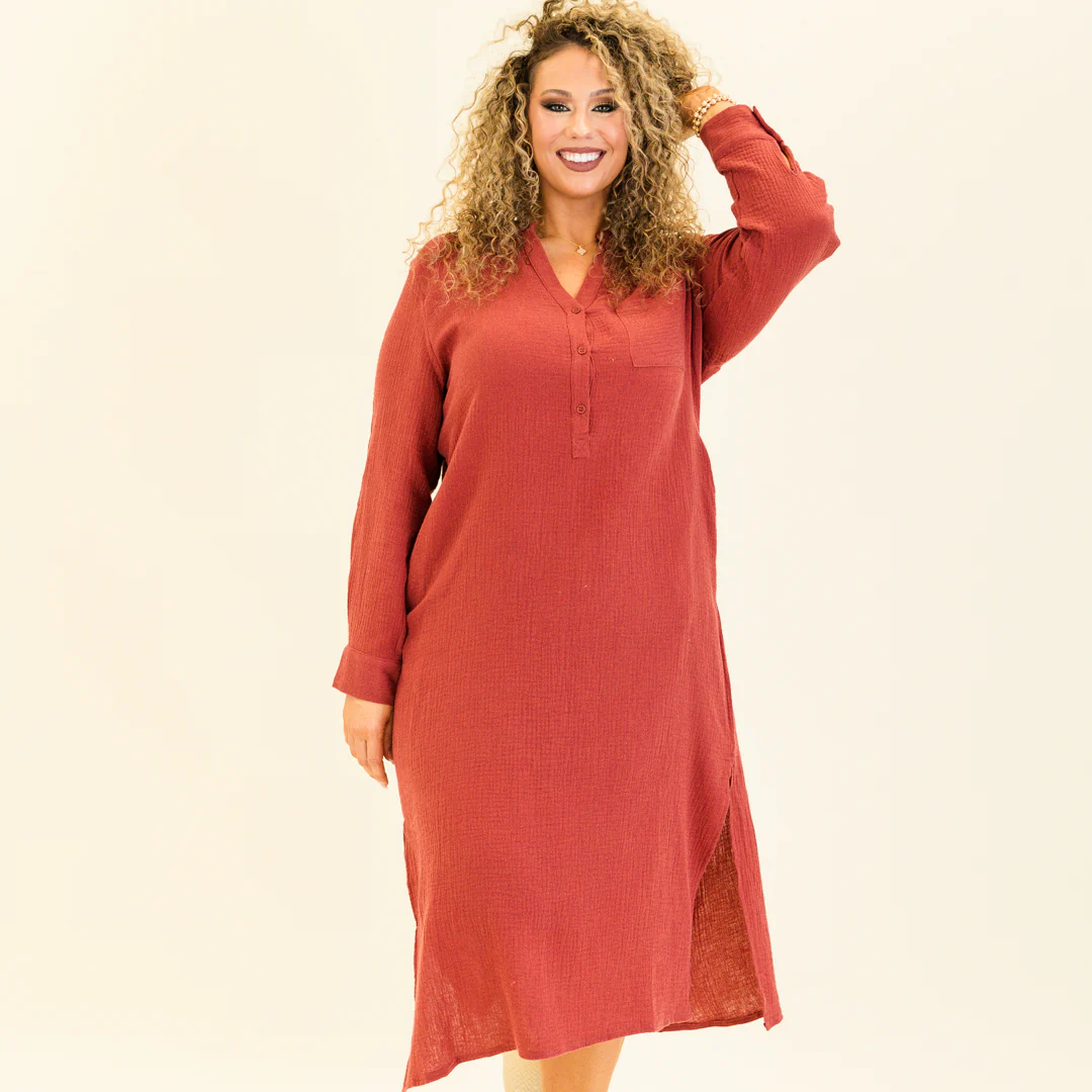 Be Good To Me Maxi Dress, Burgundy - Giverhouse