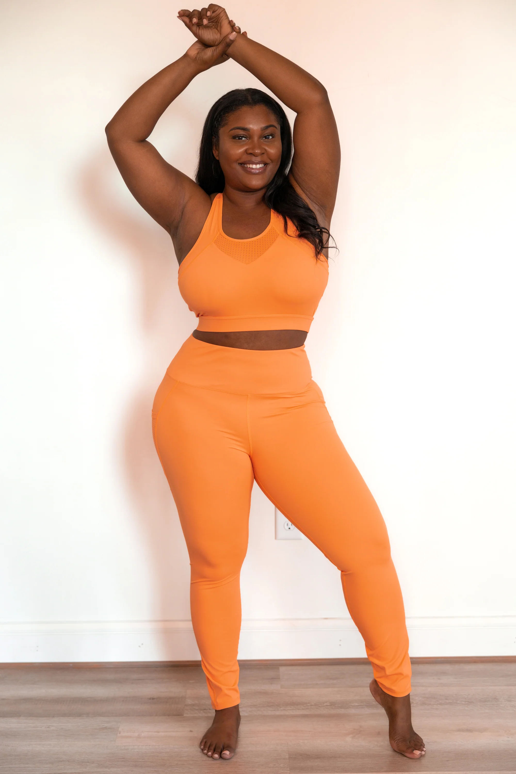 Magnificent Moves Sports Bra, Coral - Giverhouse