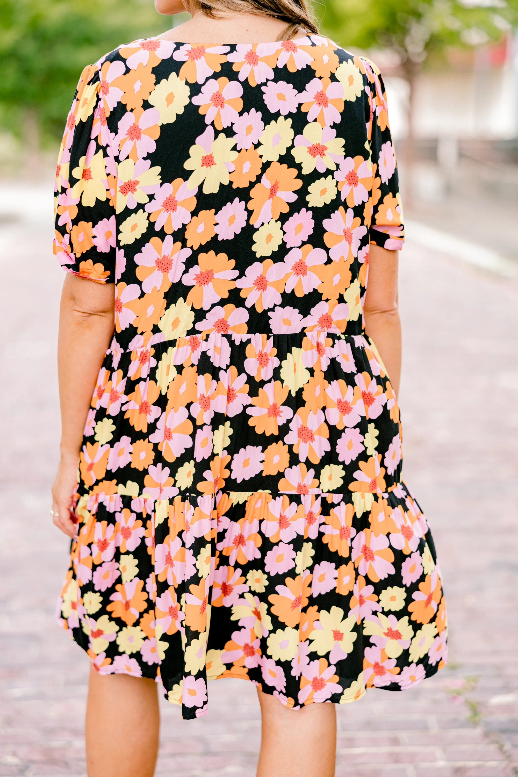 Never Growing Up Babydoll Dress, Black - Giverhouse