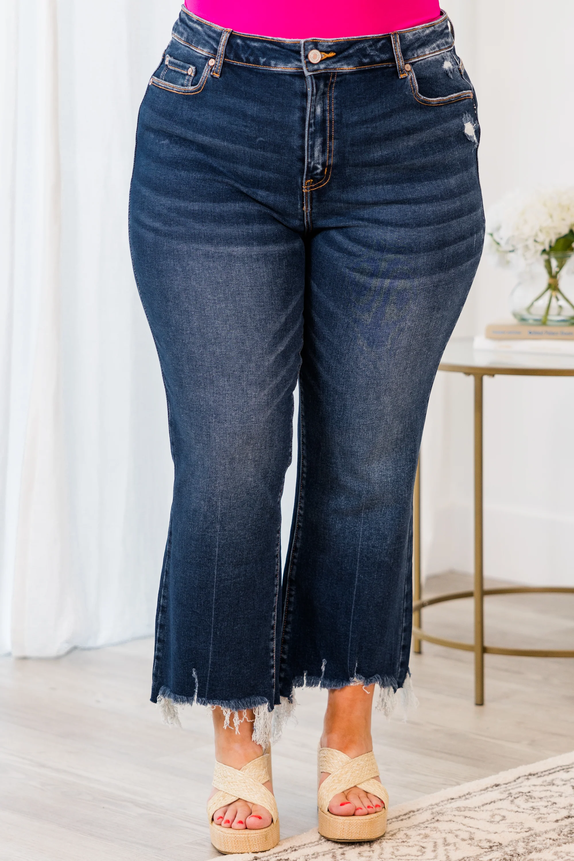 Sweet Crush Jeans, Dark Wash - Giverhouse