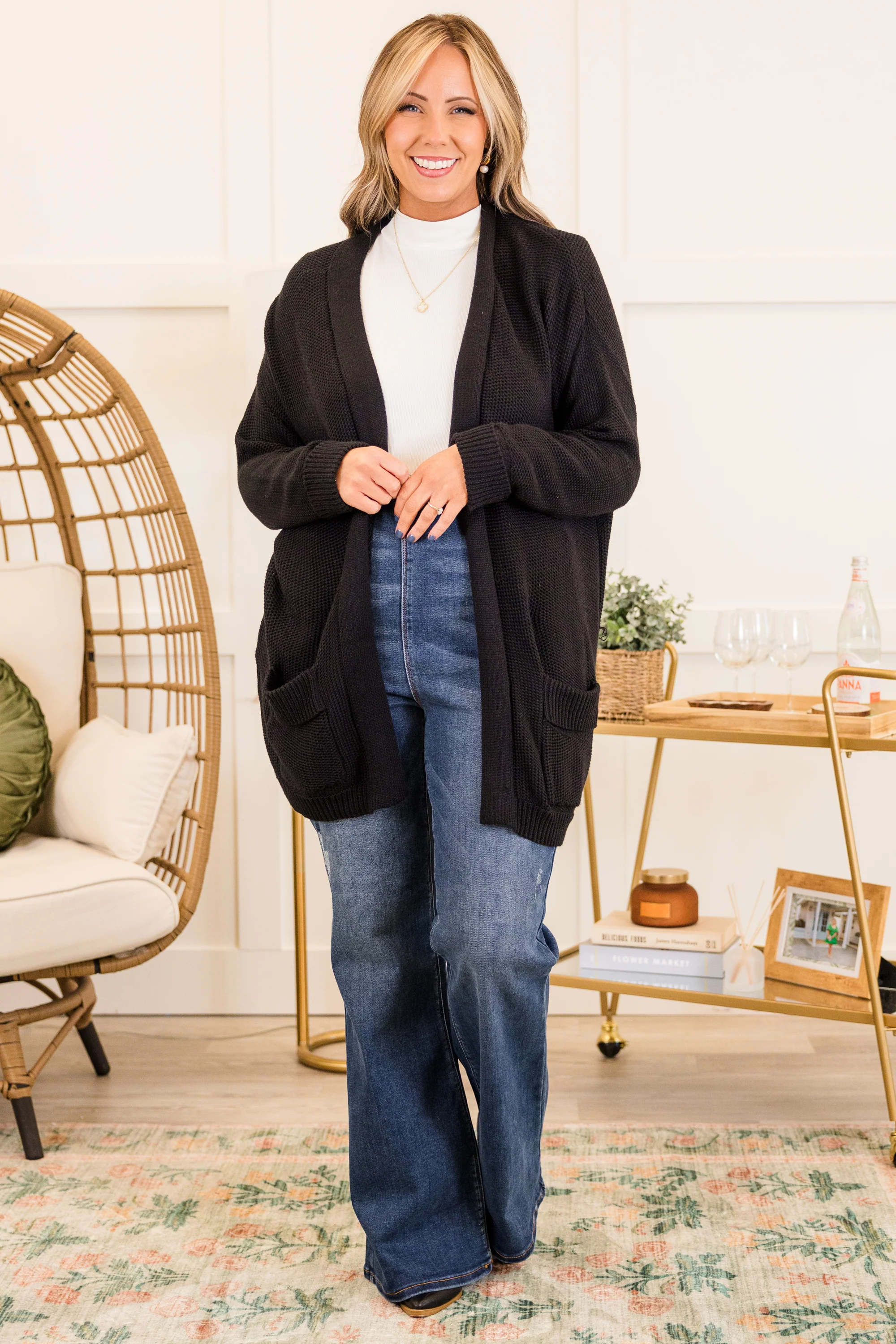 Life Isn't Flare Jeggings, Dark - Giverhouse