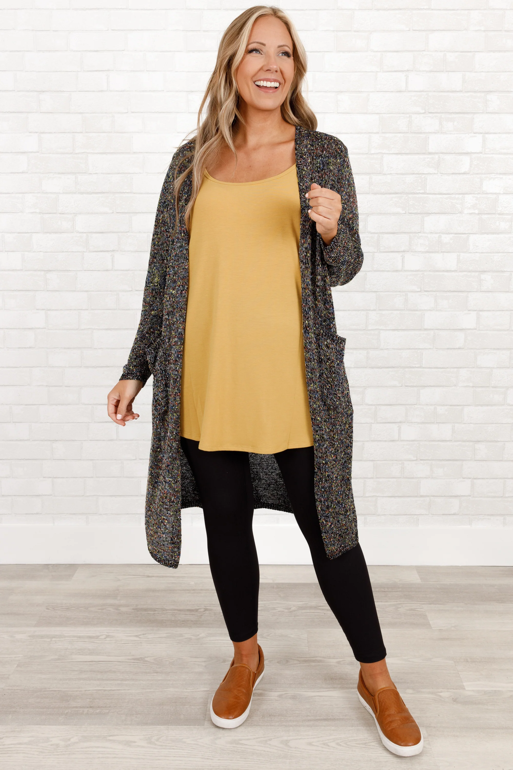 Clean Cut Leggings, Black - Giverhouse