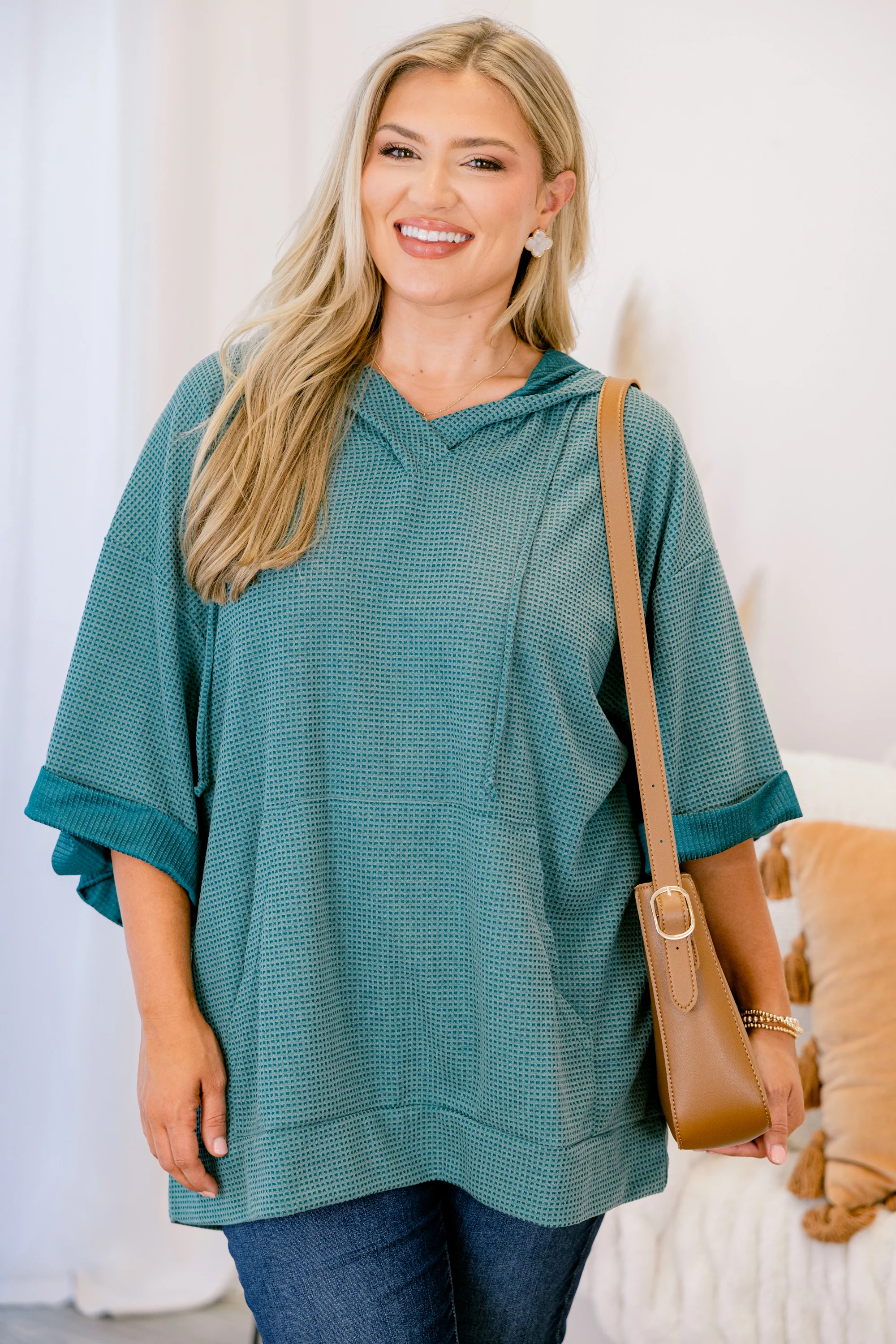 Fresh Outside Air Top, Jewel Green - Giverhouse