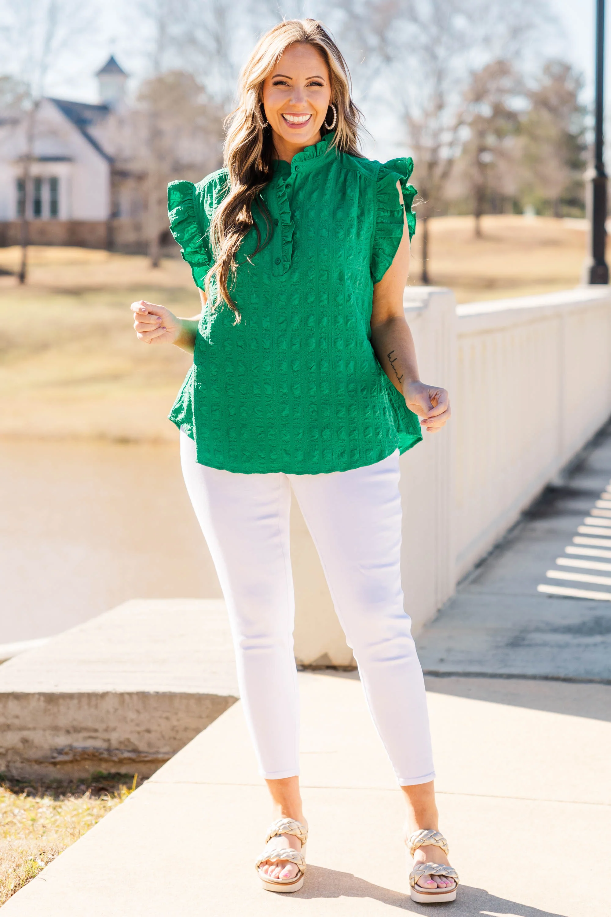 1822 Denim: You Know I'm The One Jeans, White - Giverhouse