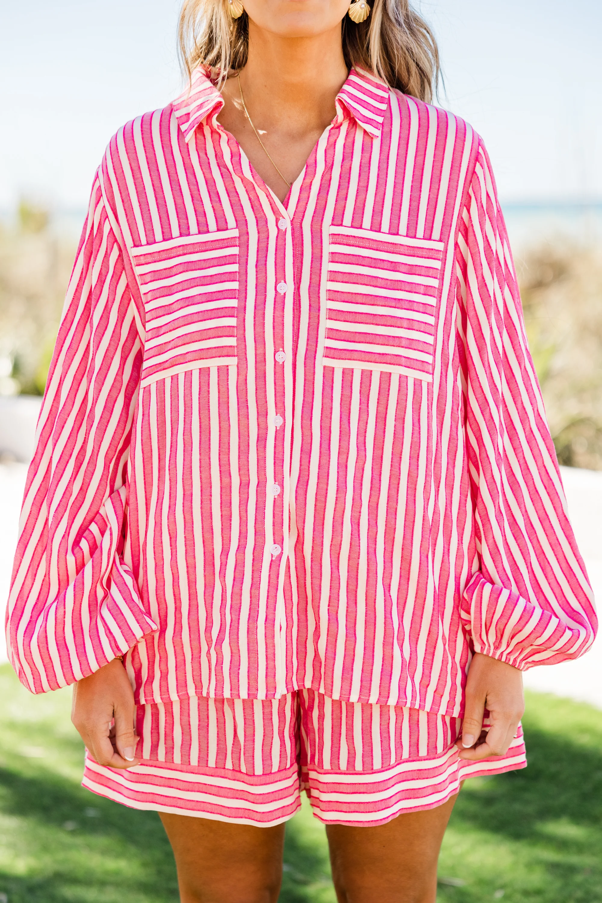 Shout It Top, Pink - Giverhouse