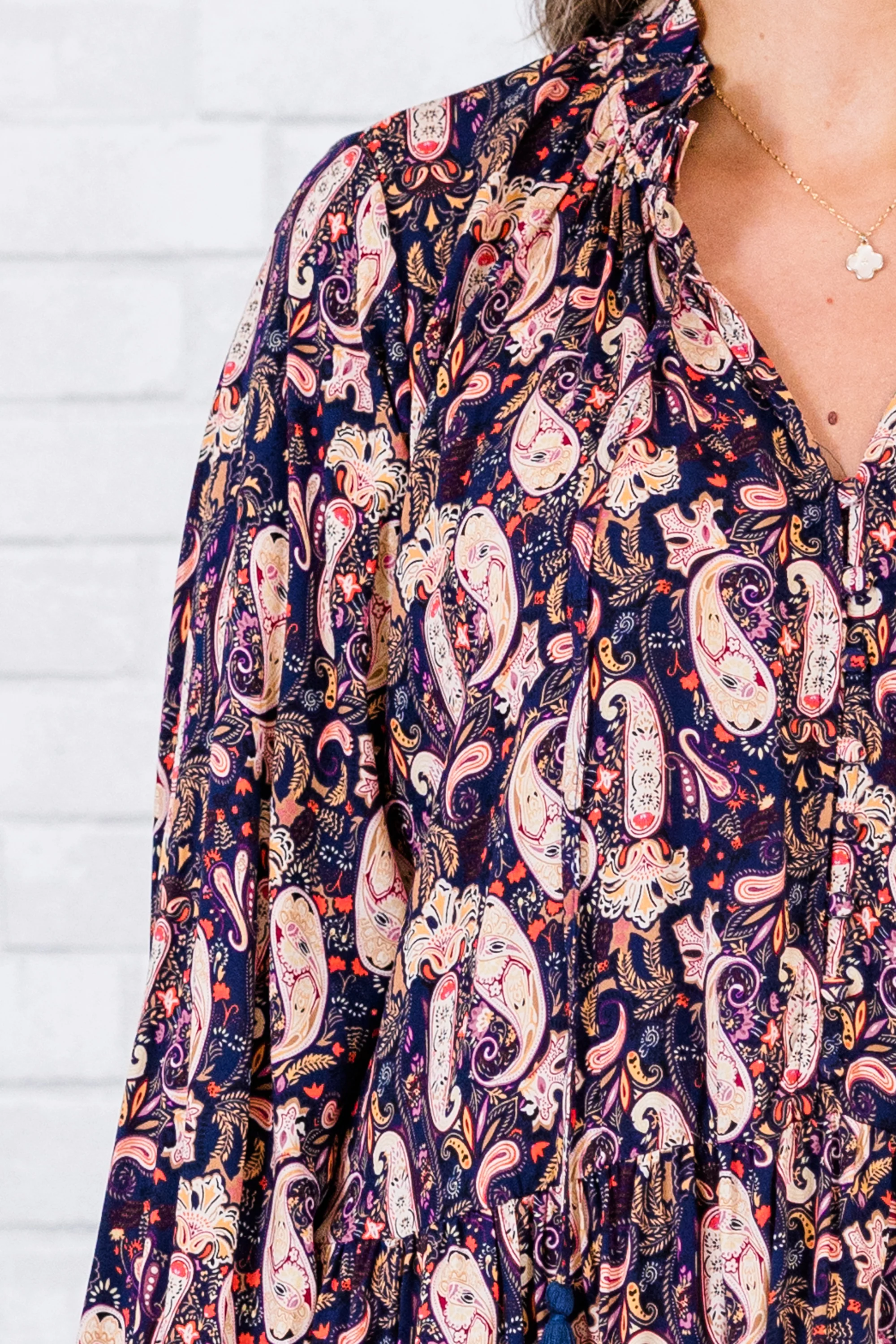 Put Me First Dress, Navy - Giverhouse