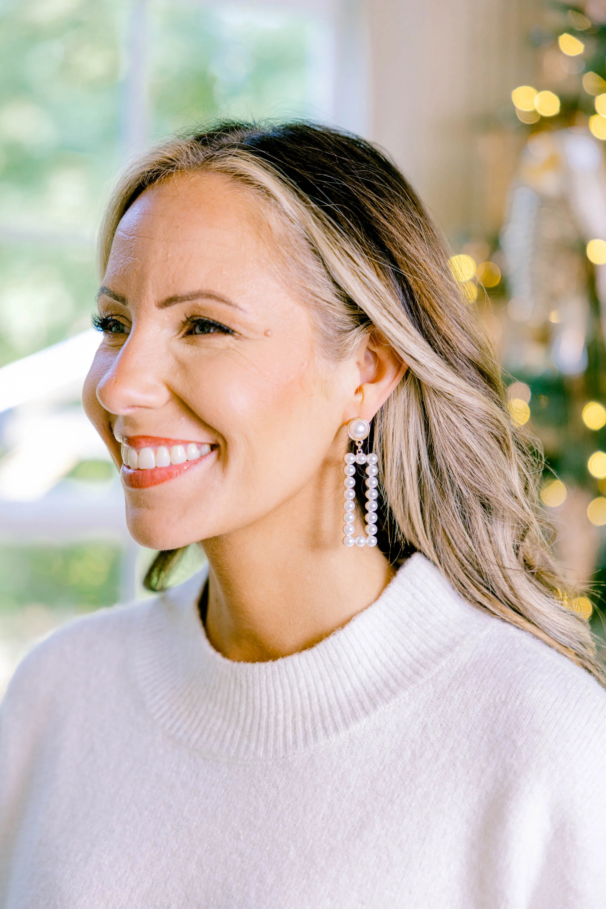 Clicked One Night Earrings, Pearl - Giverhouse