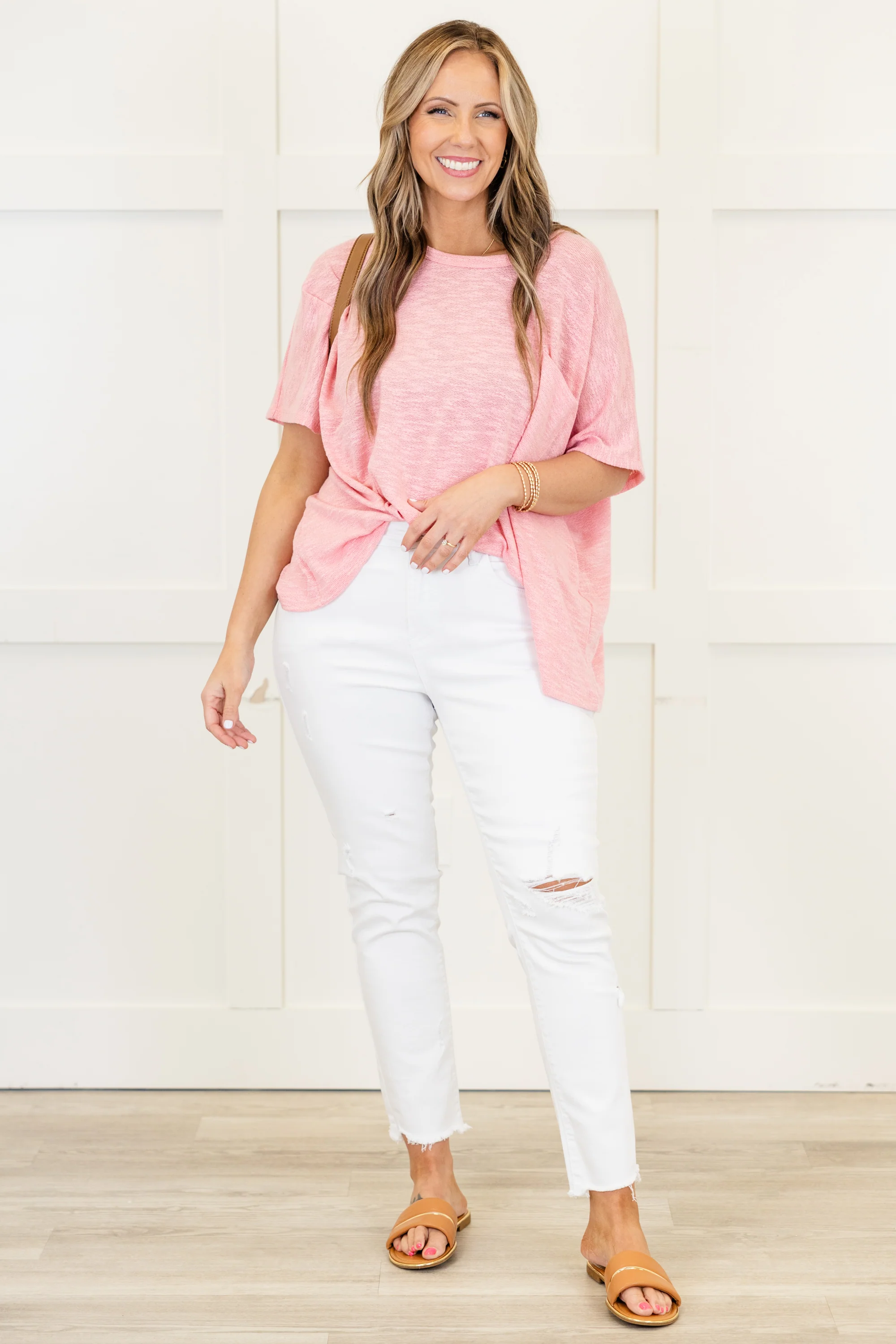 Maybe, Maybe Not Jeans, White - Giverhouse