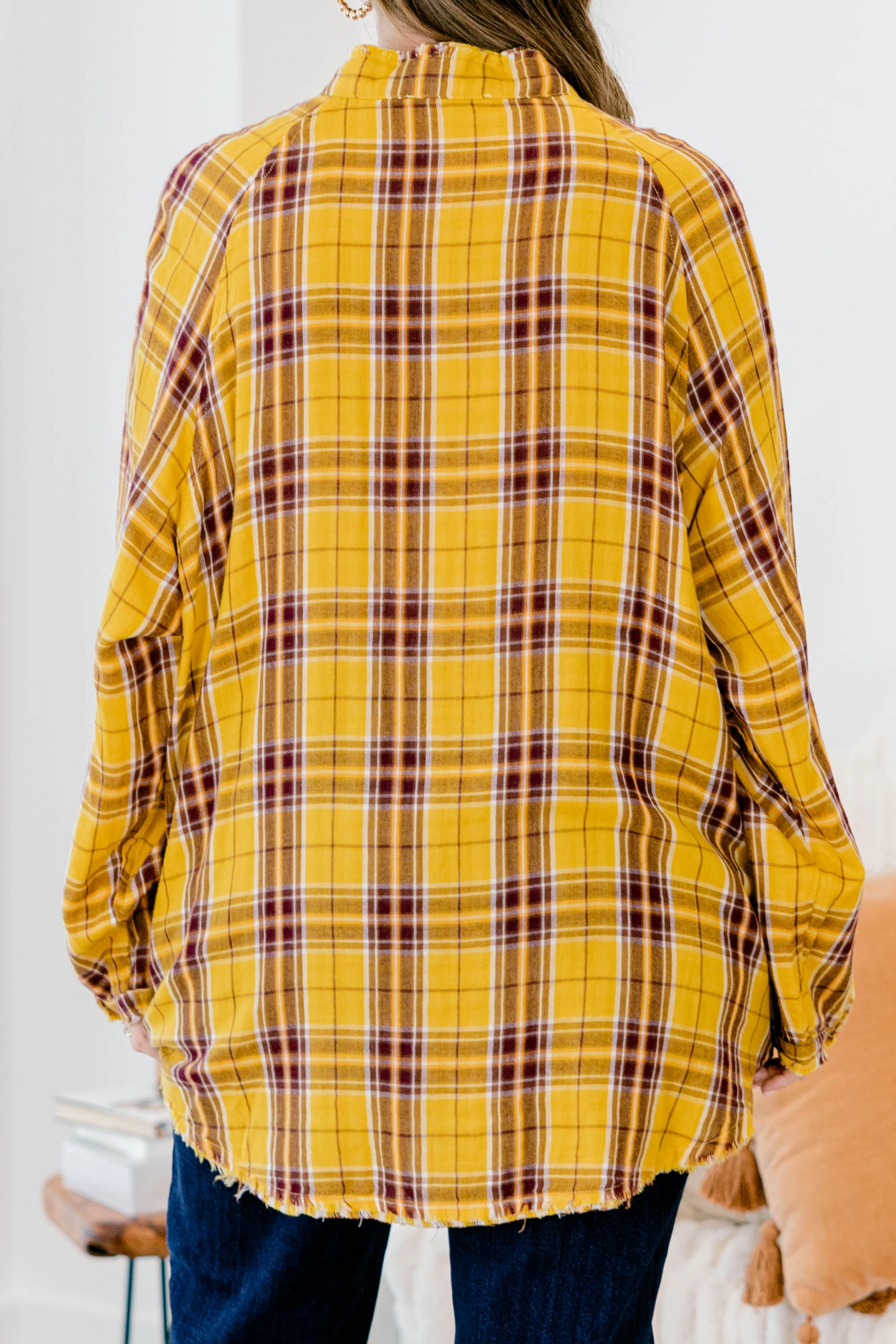 Work It Out Top, Mustard - Giverhouse