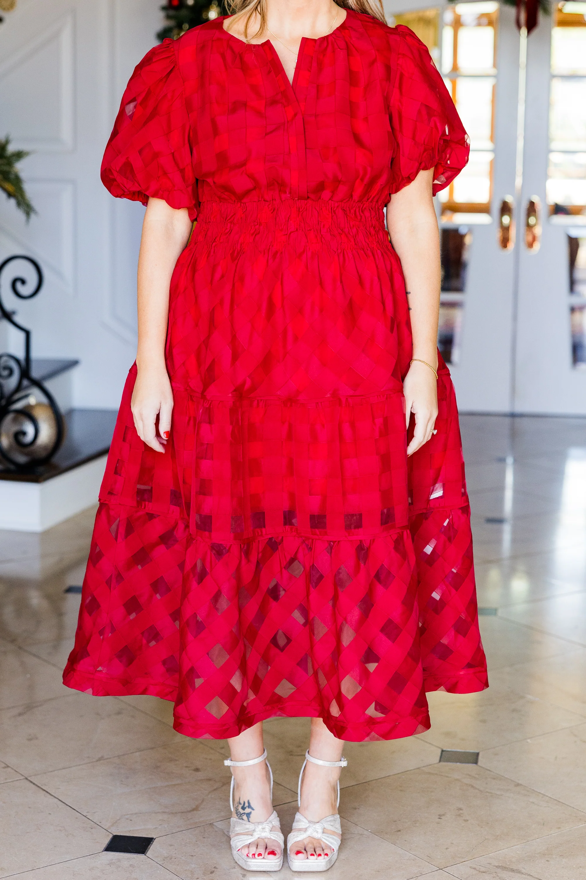 Just Because Dress, Bordeaux - Giverhouse