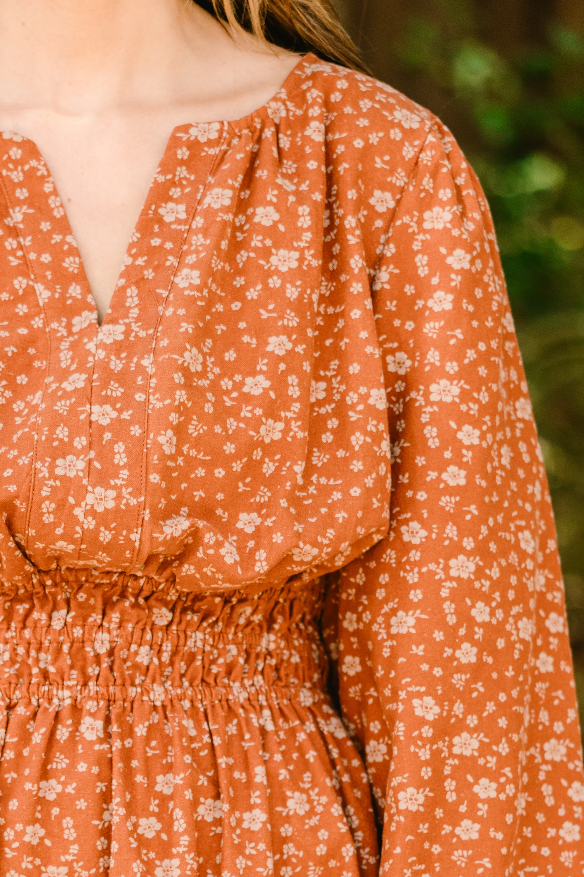 For The Fun Of It Dress, Rust - Giverhouse