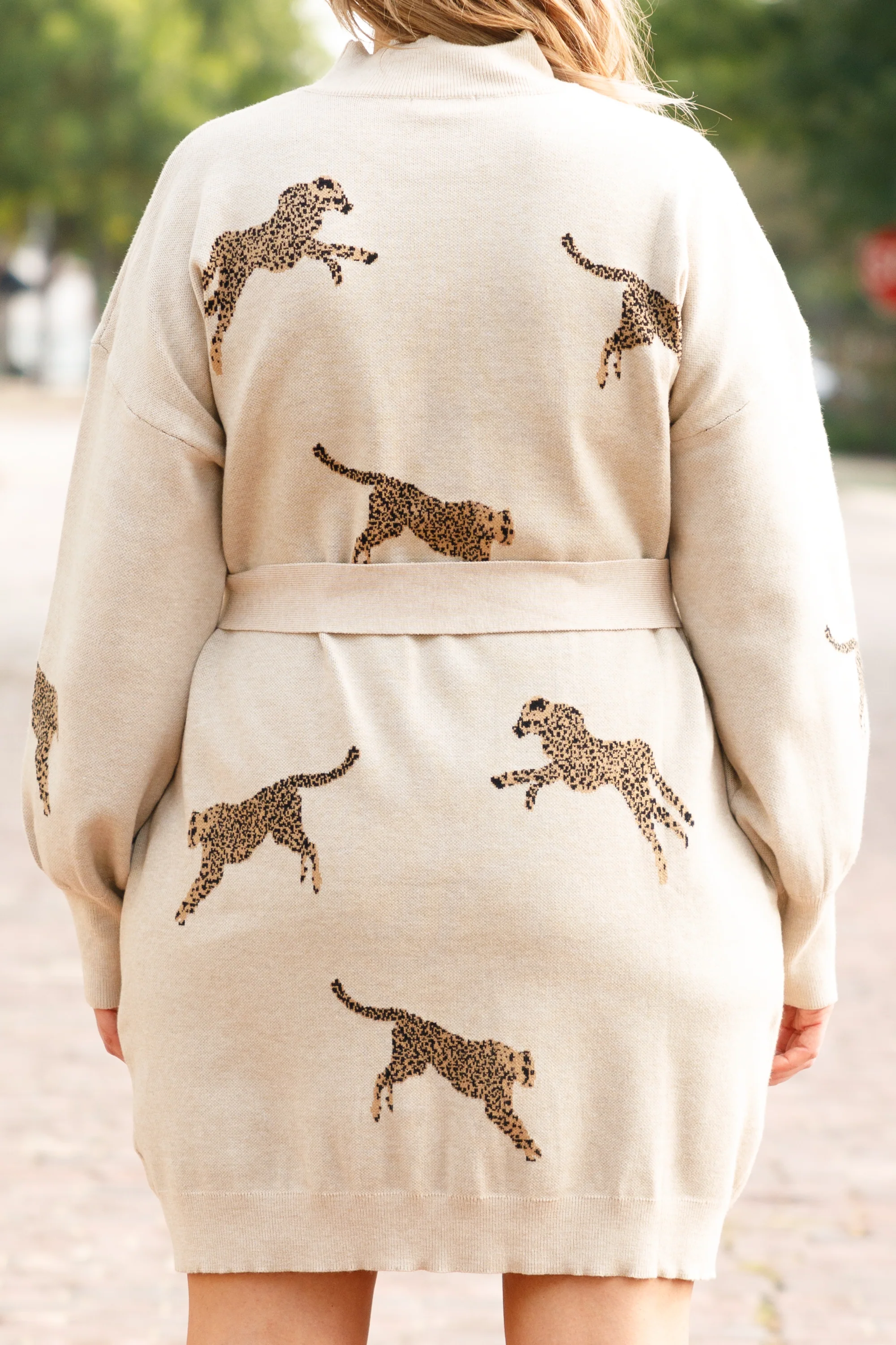 So Fierce Sweater Dress, Oatmeal - Giverhouse