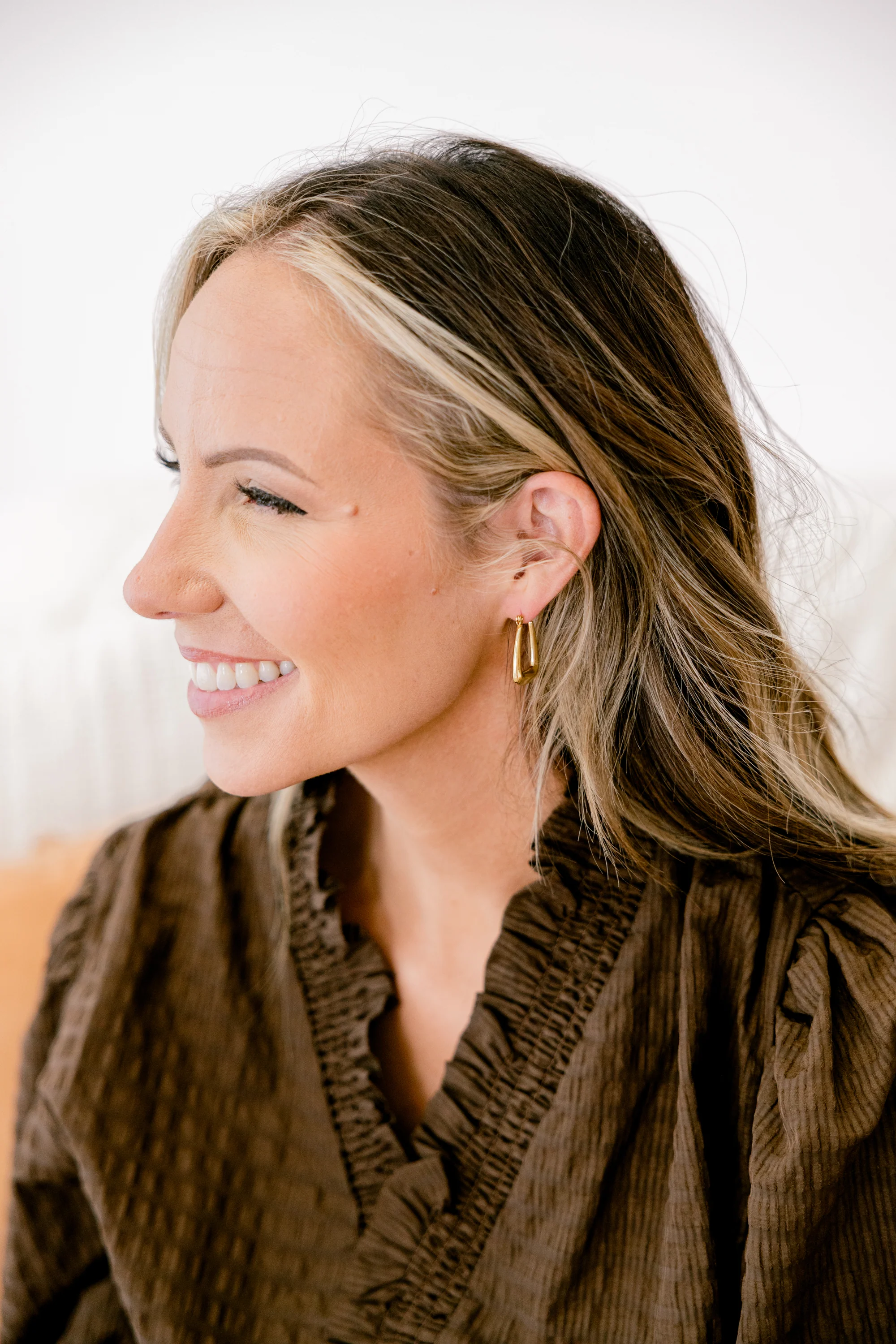 Call Me Back Earrings, Gold - Giverhouse