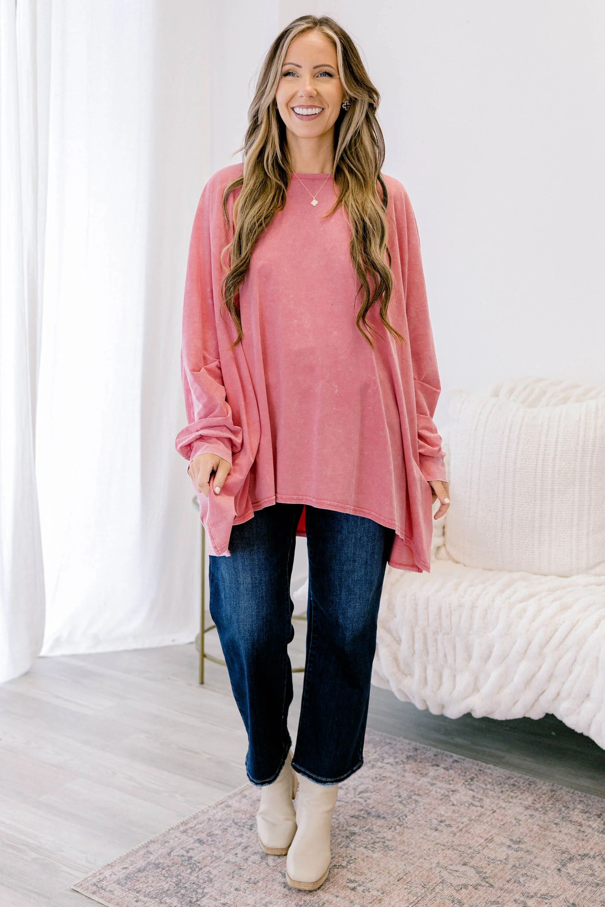 All So Nice Tunic, Pink - Giverhouse