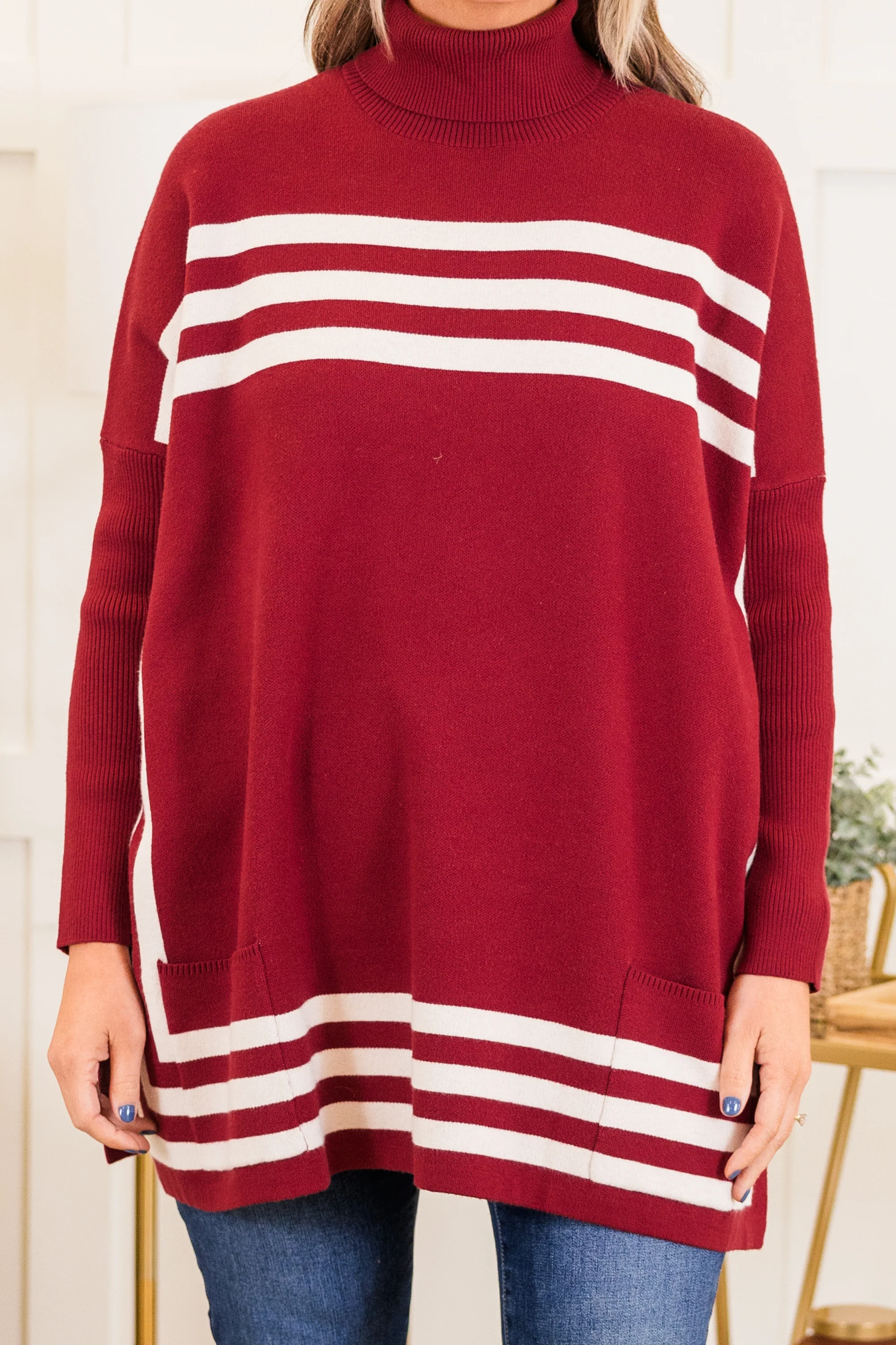 Anything For My Baby Tunic, Wine - Giverhouse