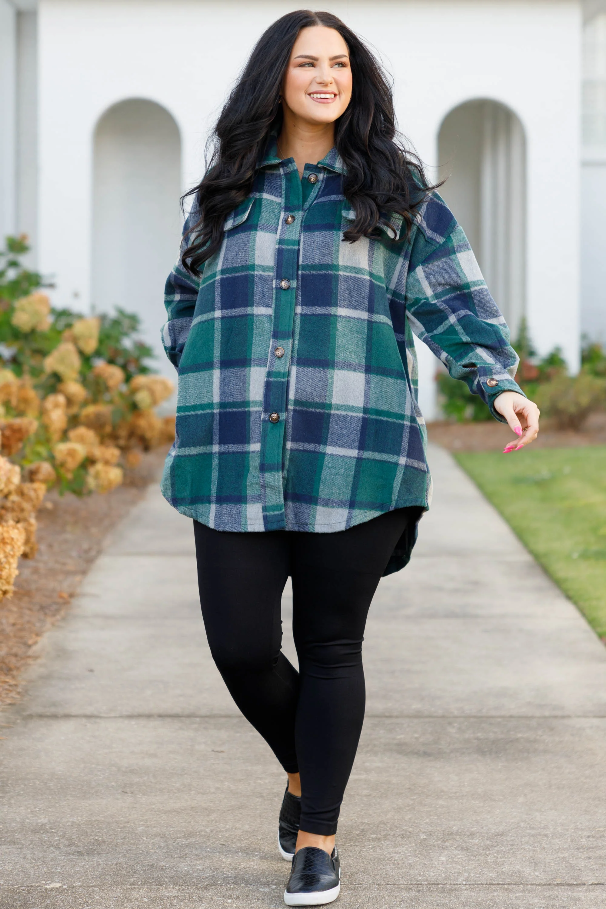 My Time With You Shacket, Olive - Giverhouse