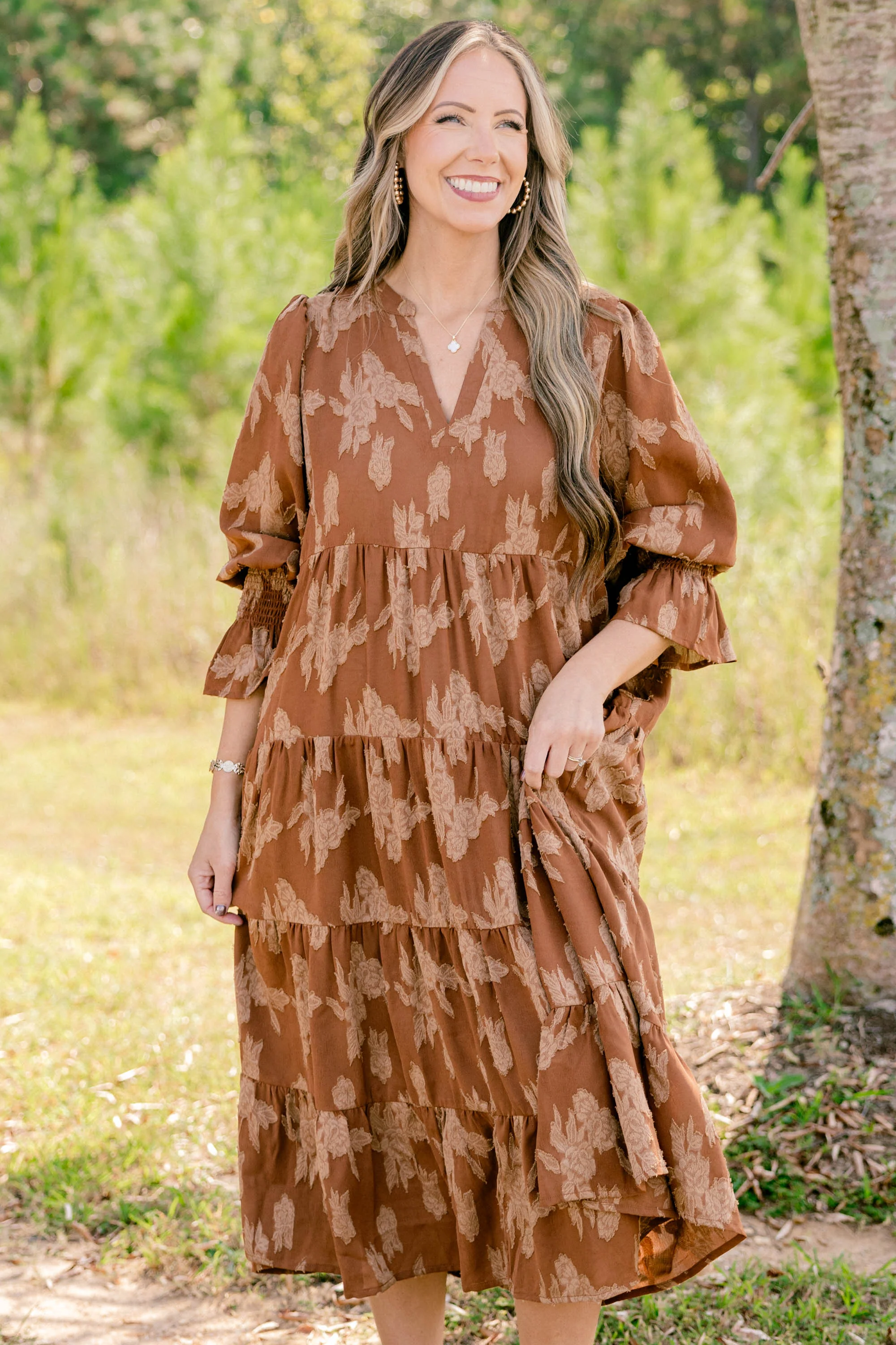 Love You So Dress, Rust - Giverhouse