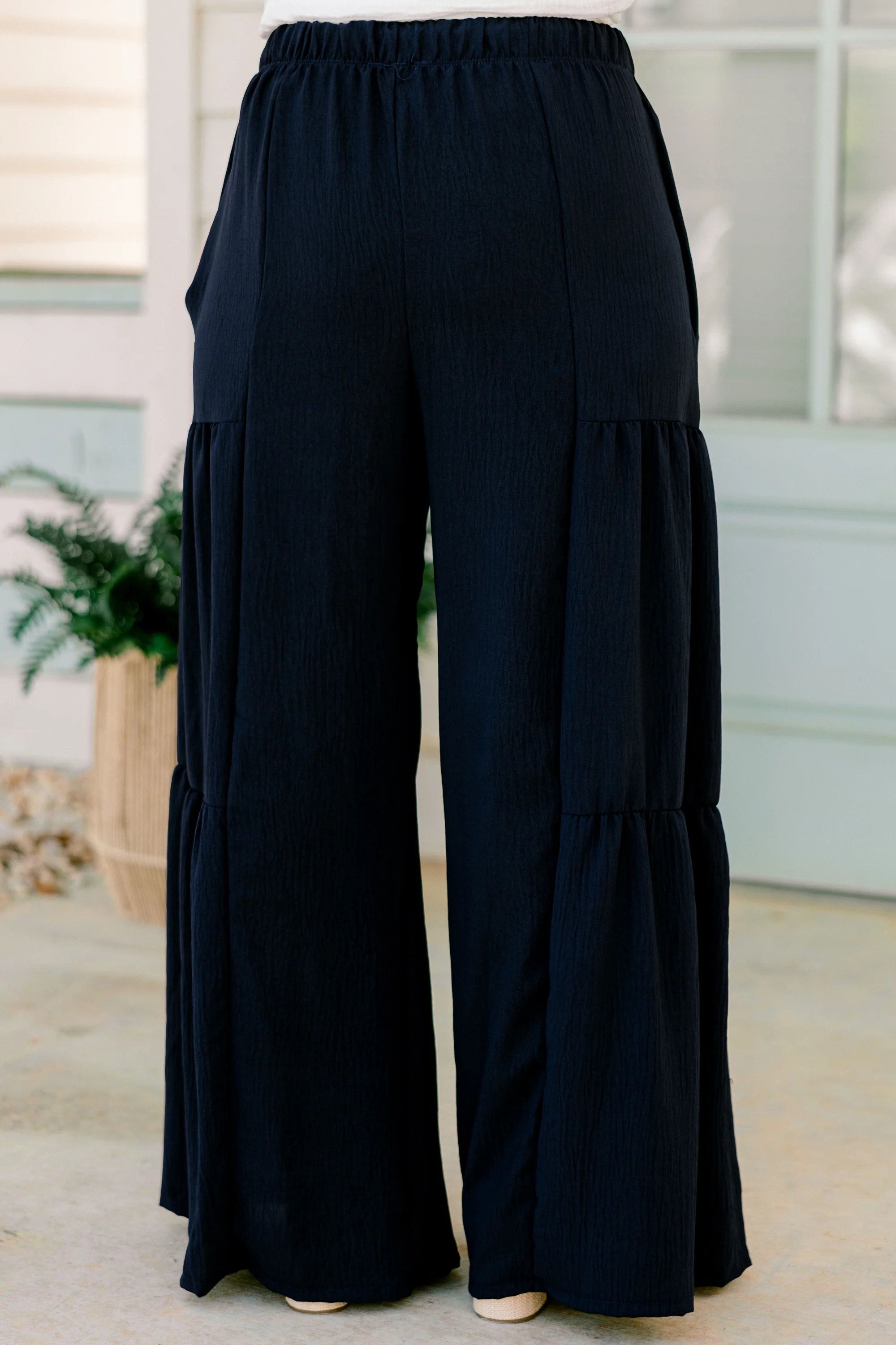 Keeping It Cool Pants, Navy - Giverhouse