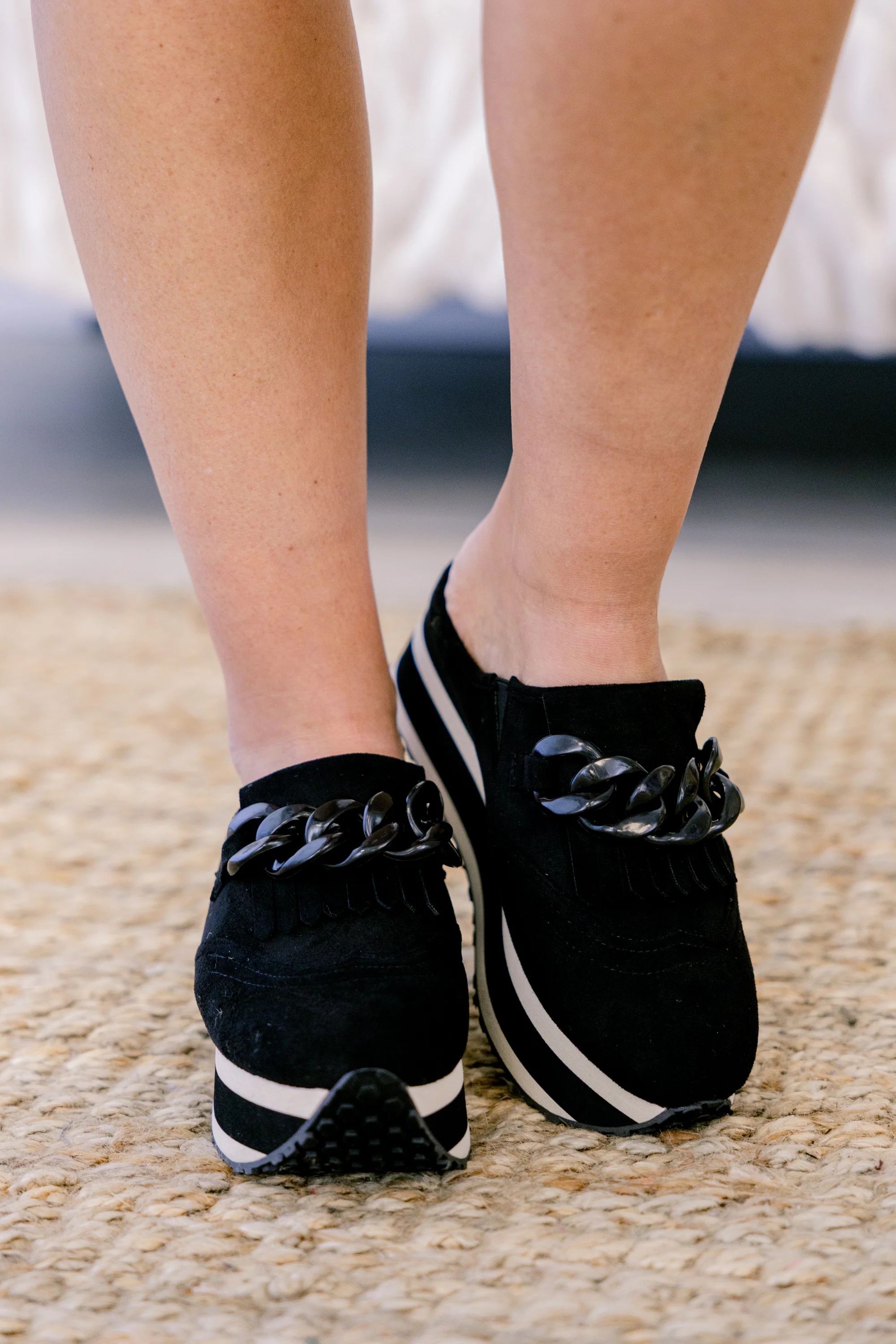 Just Got Back Sneakers, Black - Giverhouse