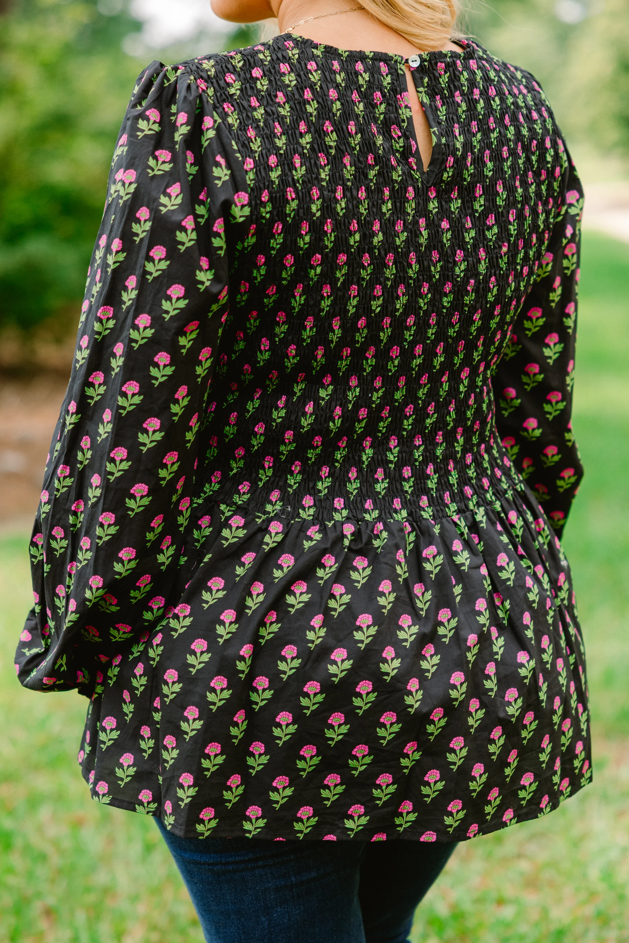 Wallflower Kisses Top, Black-Pink - Giverhouse