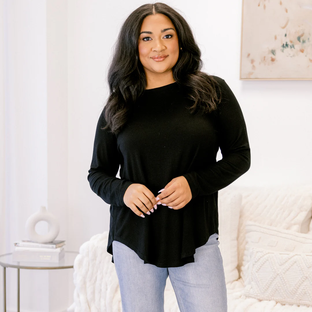 Starting My Journey Top, Black - Giverhouse