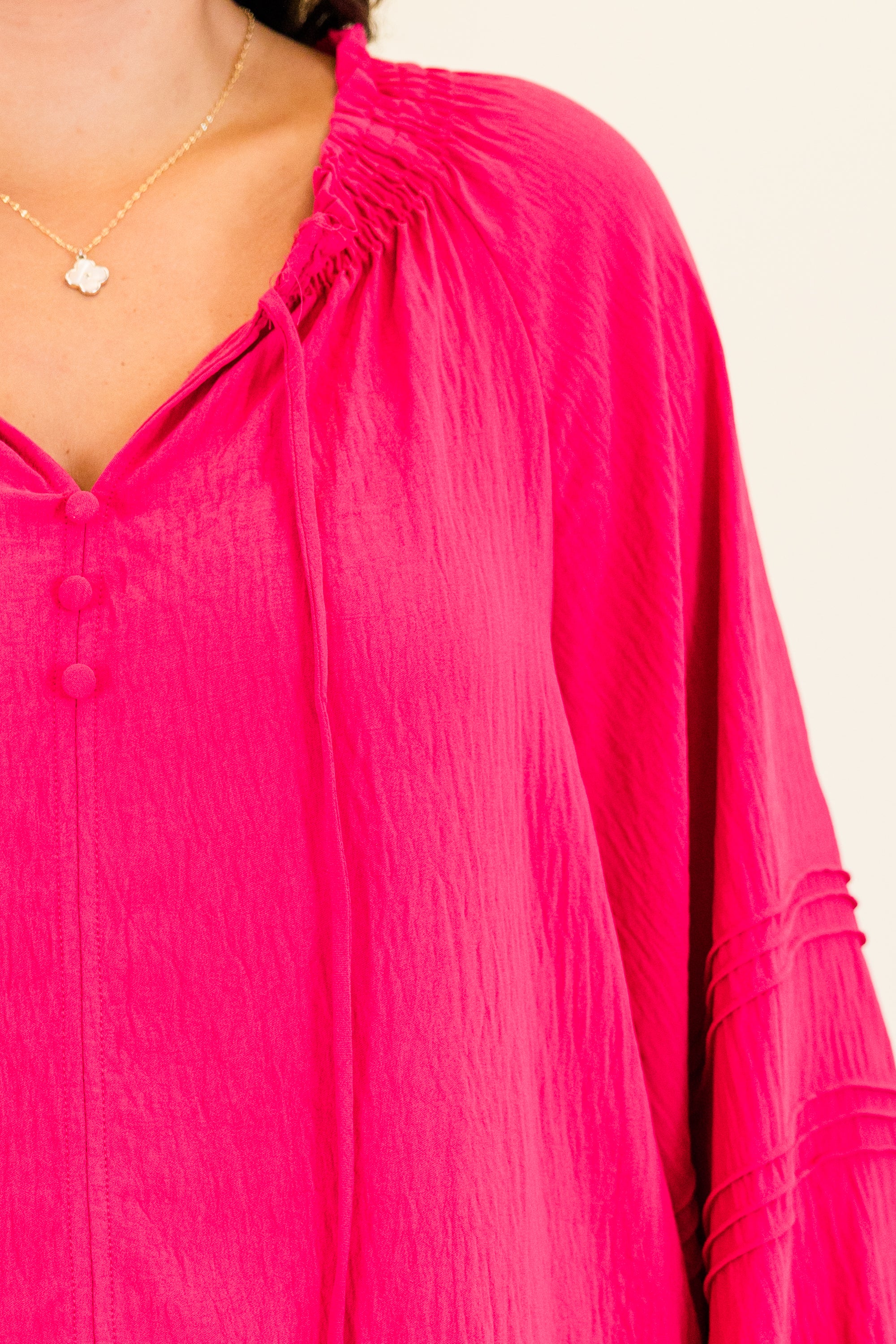 Adulting Is Hard Top, Fuchsia - Giverhouse