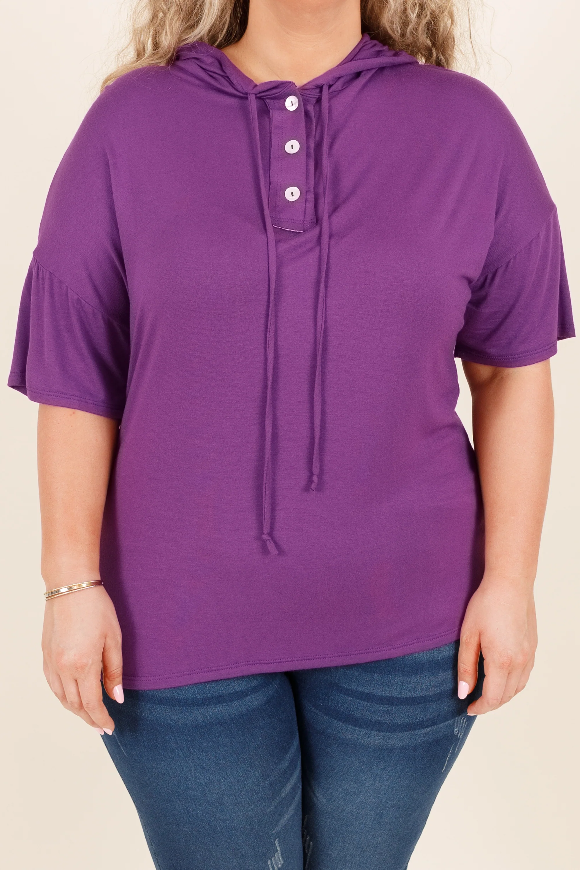 Versatile Vibe Top, Eggplant - Giverhouse