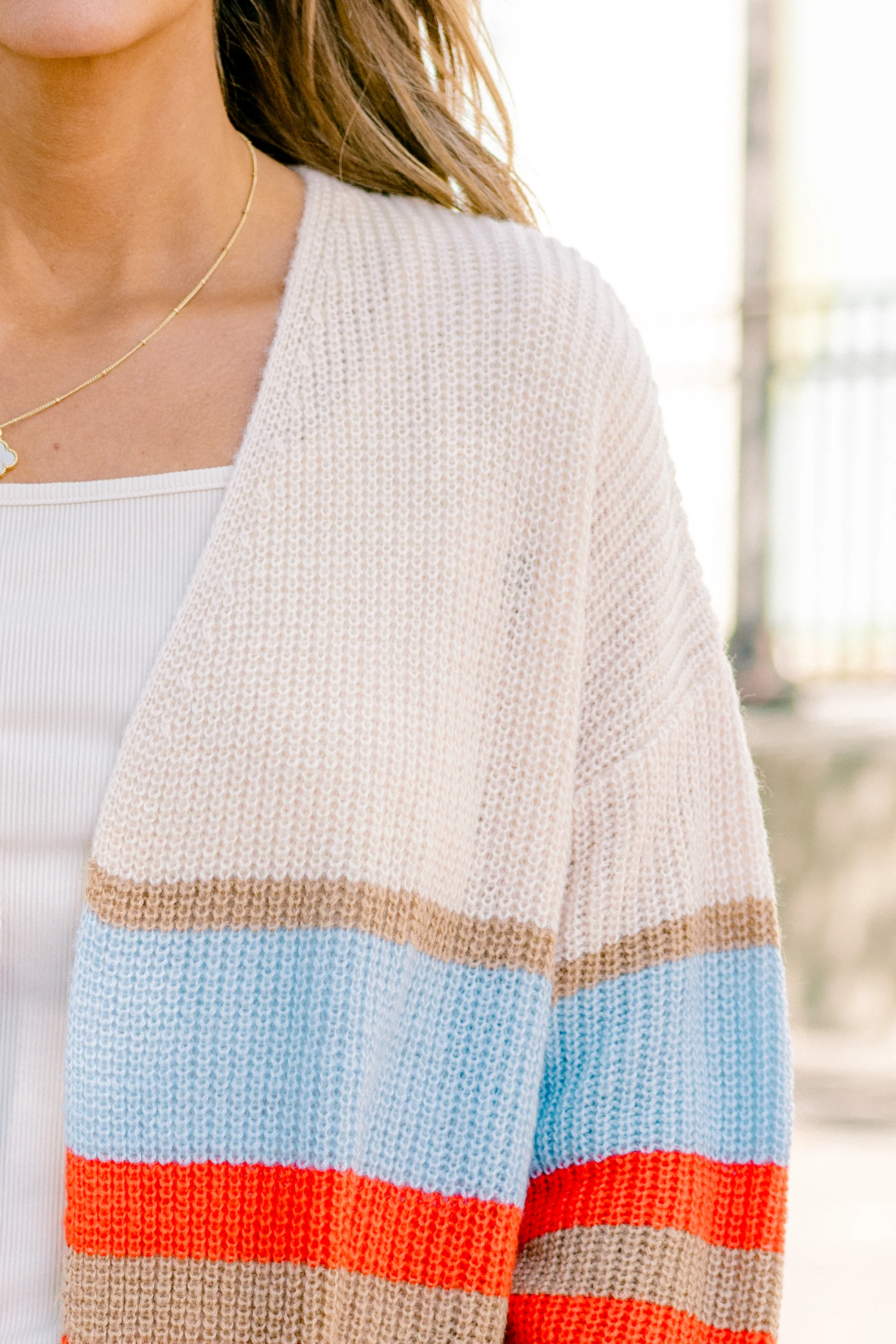 Dreamchaser Cardigan, Brown - Giverhouse