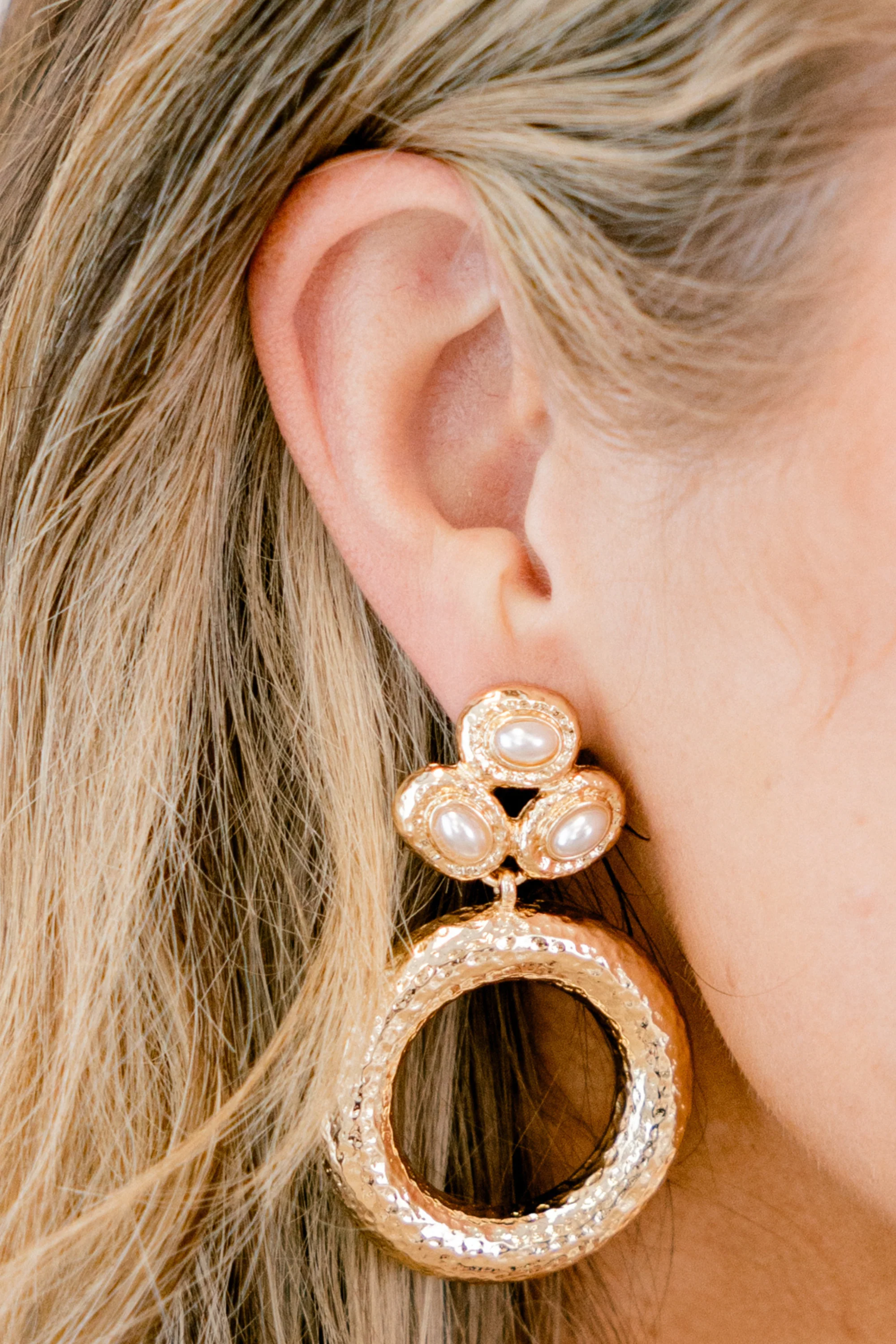 Finding The Balance Earrings, Gold - Giverhouse