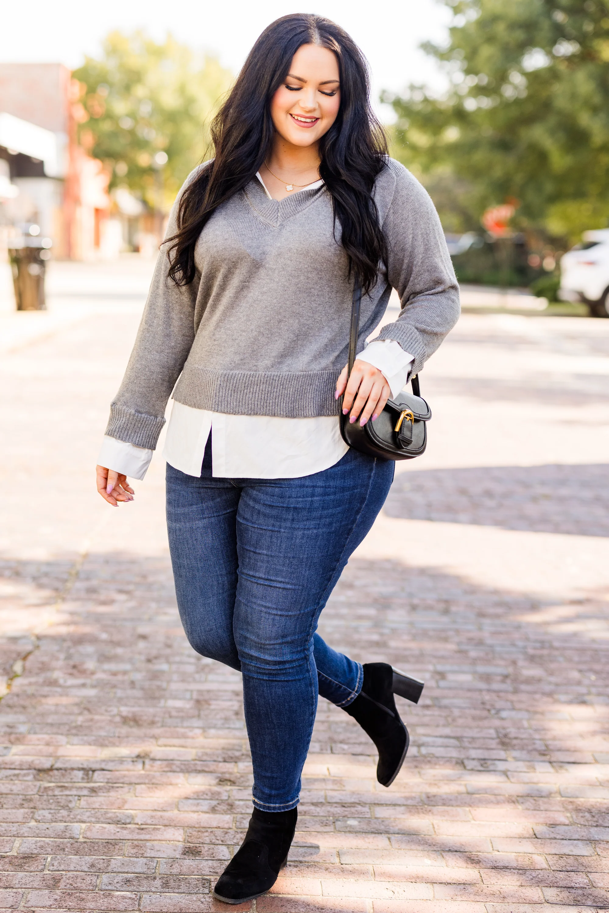 Legally Mine Sweater, Charcoal - Giverhouse