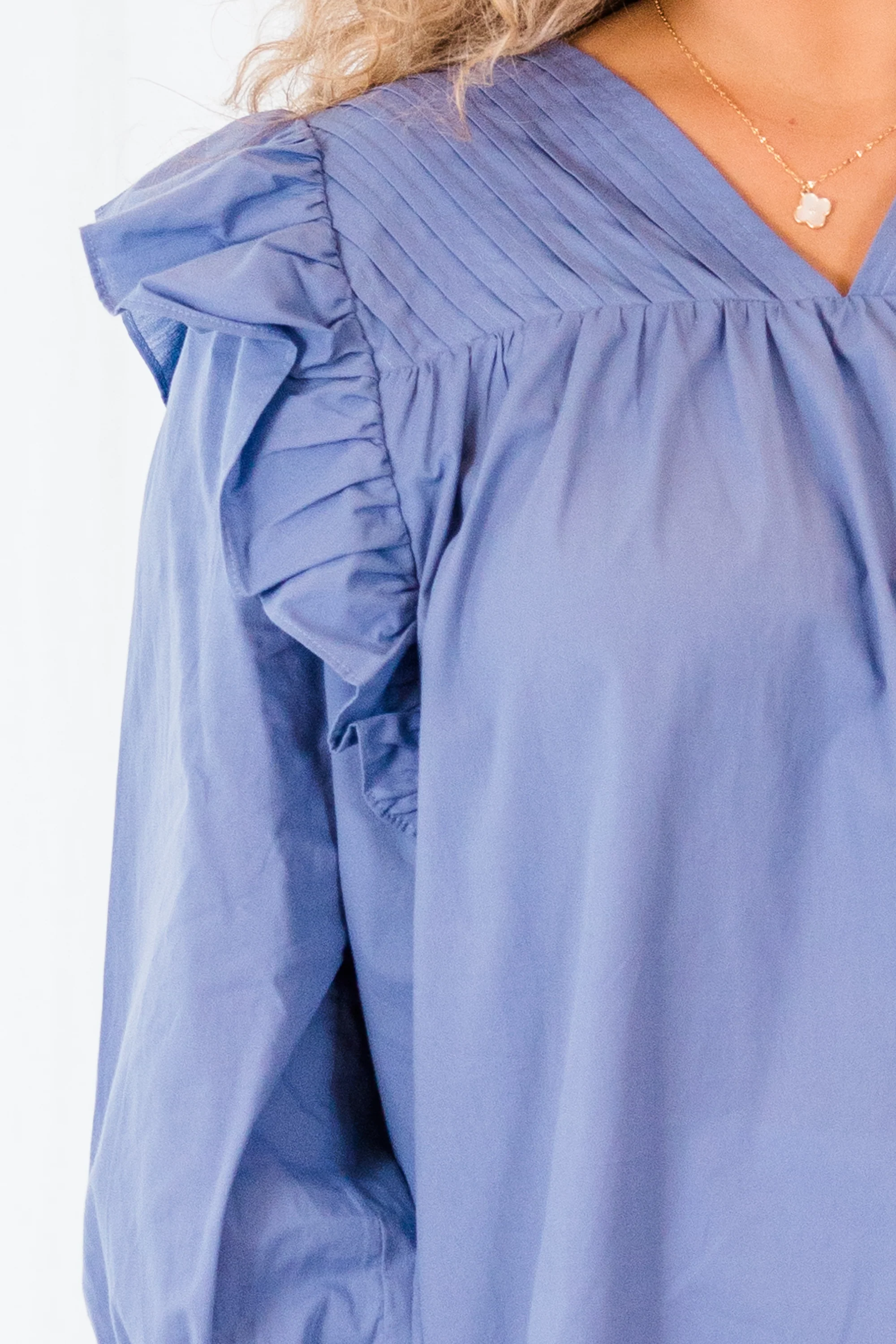 Flutter About Top, Blue - Giverhouse