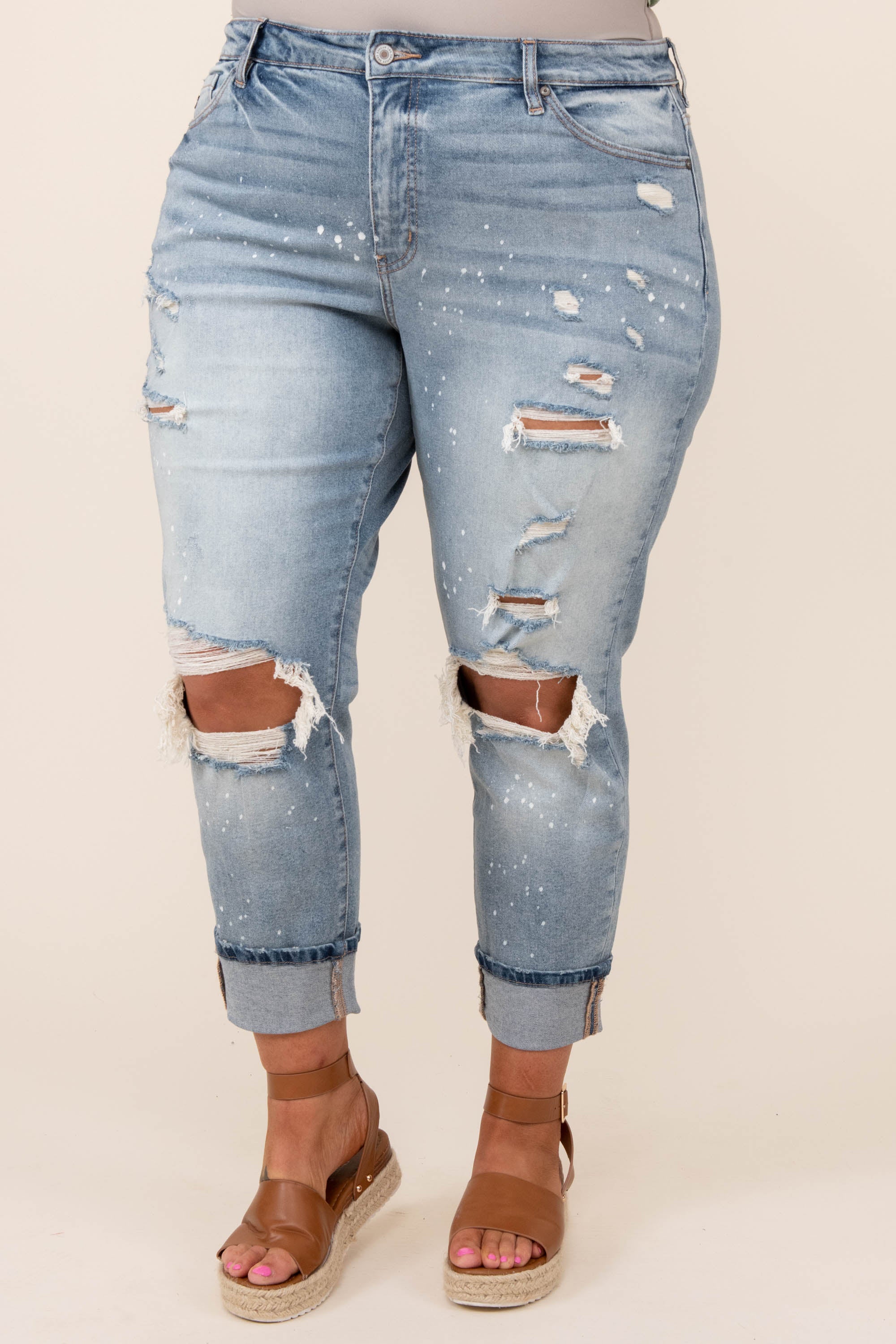 Lost You Jeans, Light Wash - Giverhouse