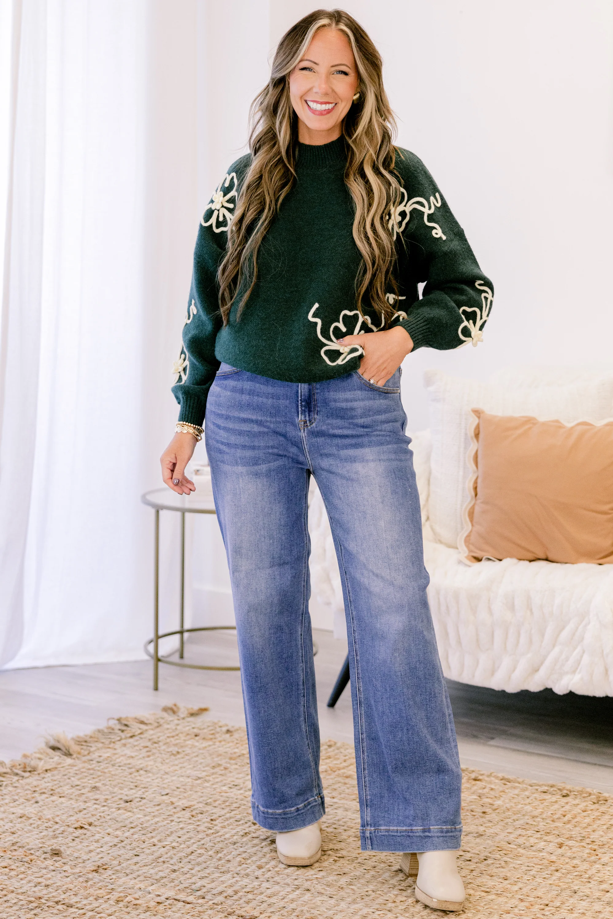 Checking All The Boxes Jeans, Medium Wash - Giverhouse